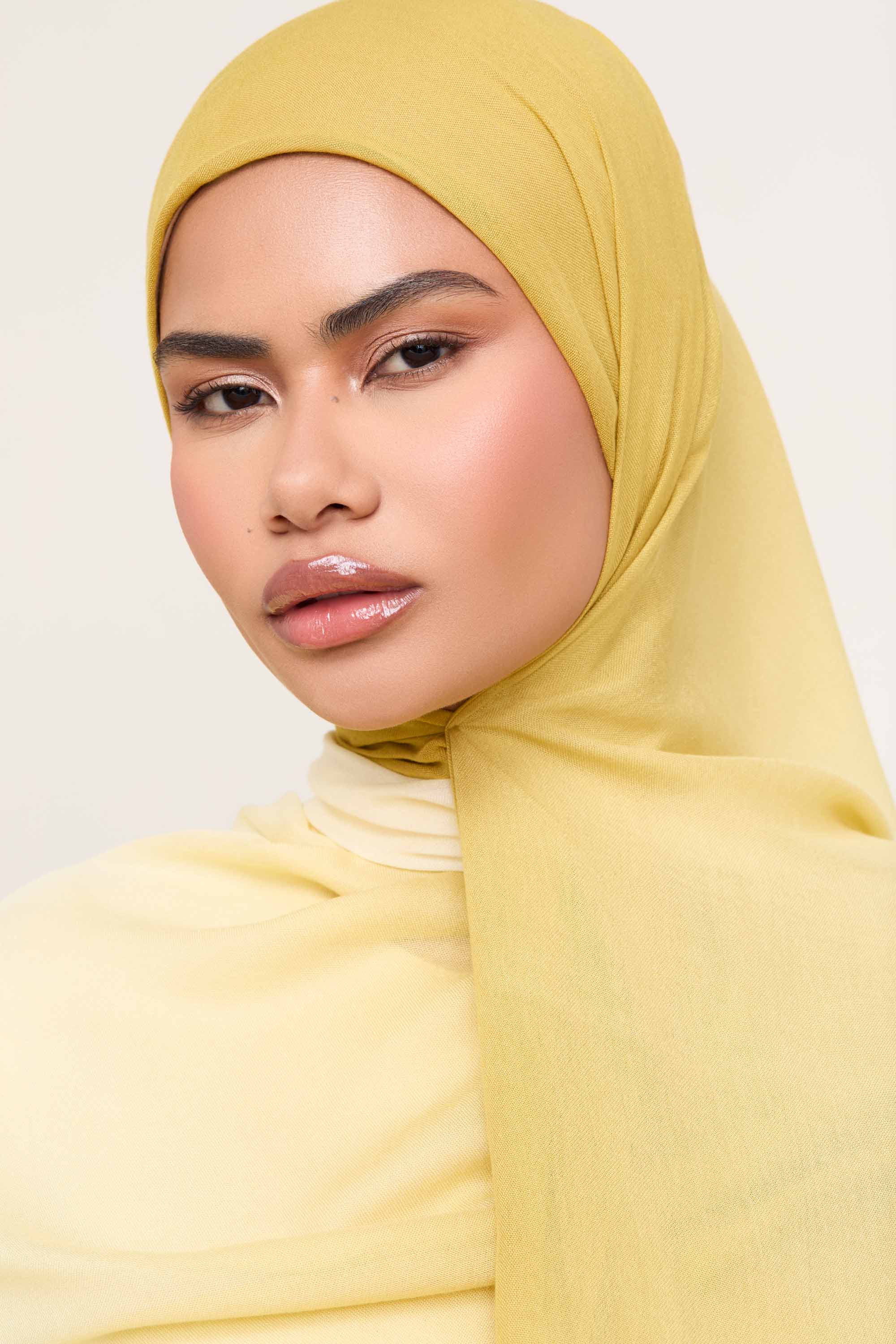 Ombre Modal Hijab - Limon Hijabs Veiled