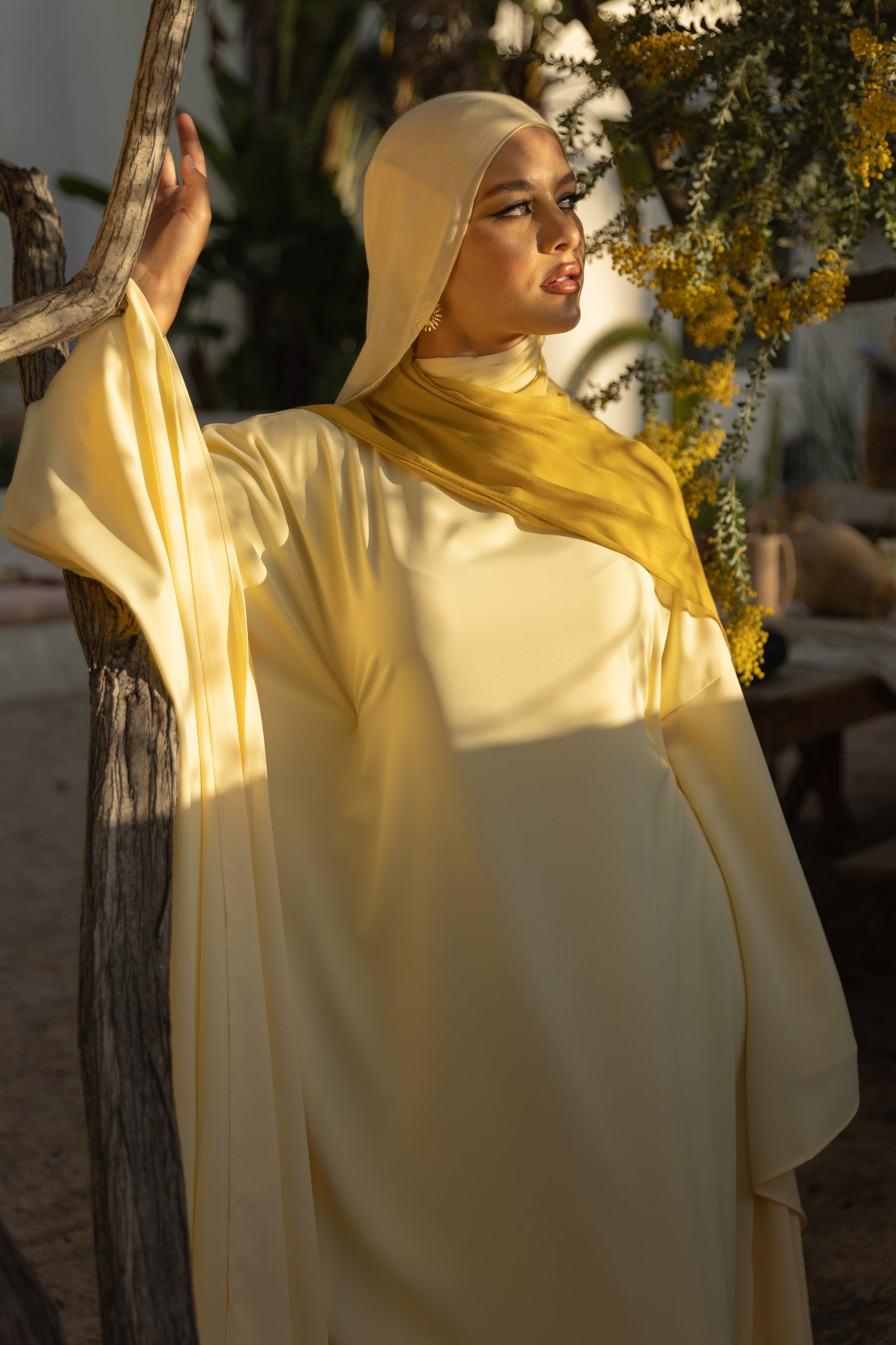 Ombre Modal Hijab - Limon Hijabs Veiled