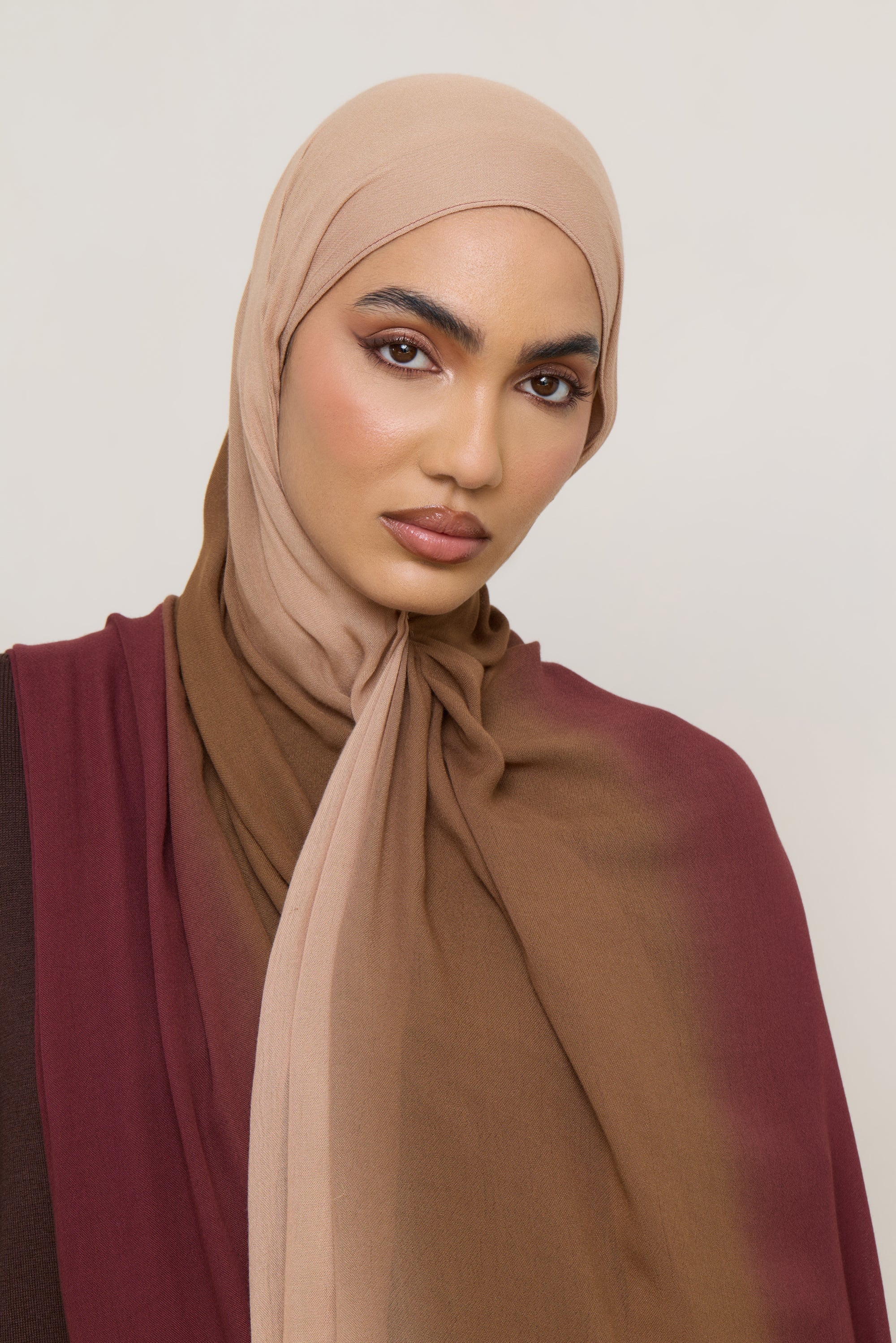 Ombre Modal Hijab - Maple Hijabs Veiled