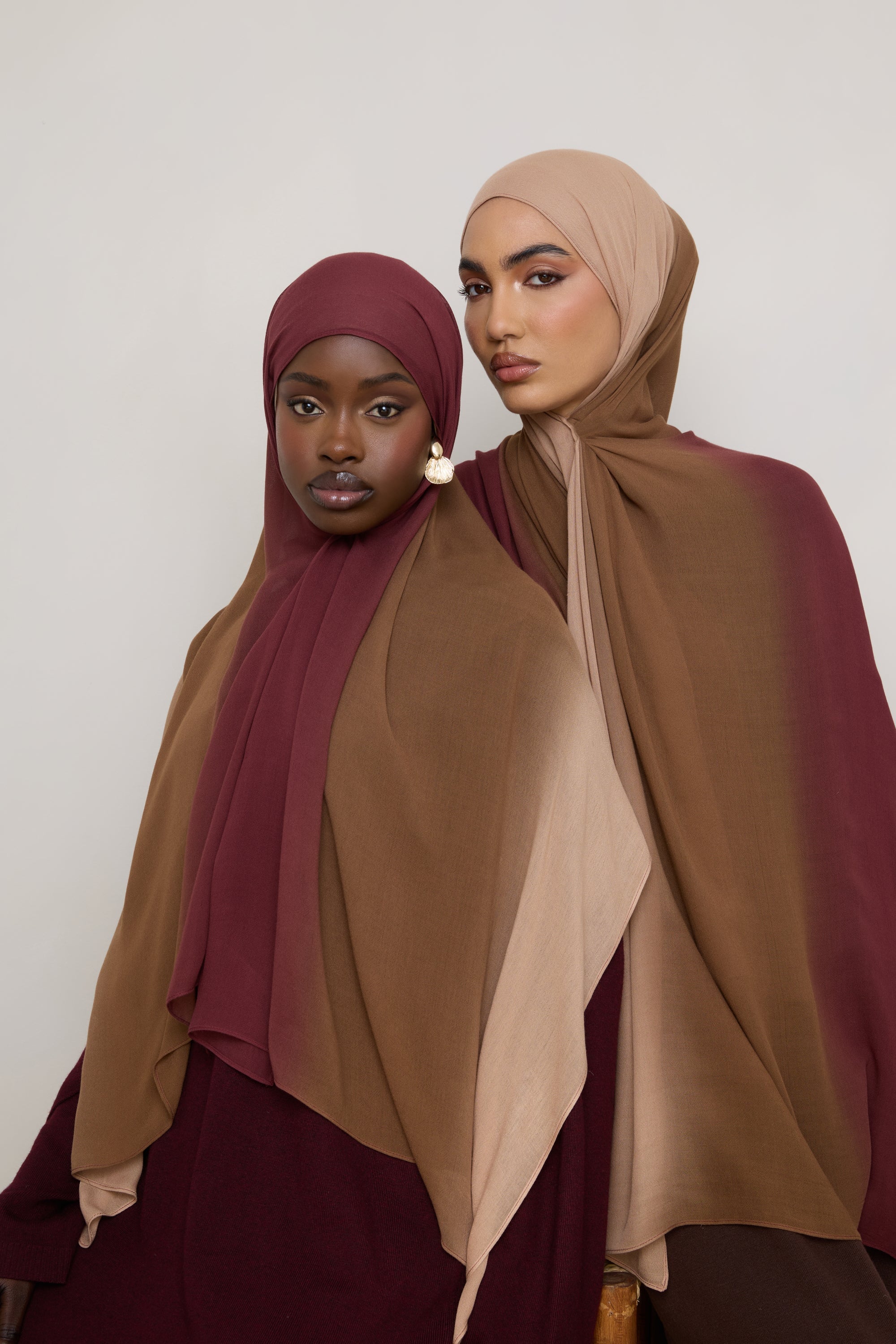 Ombre Modal Hijab - Maple Hijabs Veiled