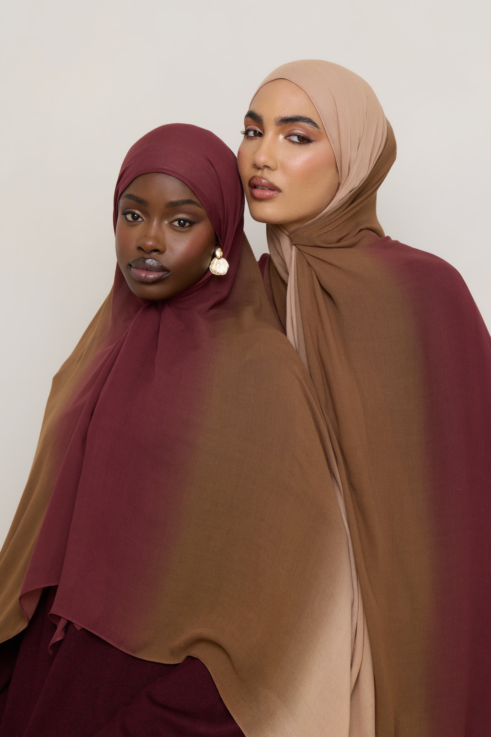 Ombre Modal Hijab - Maple Hijabs Veiled