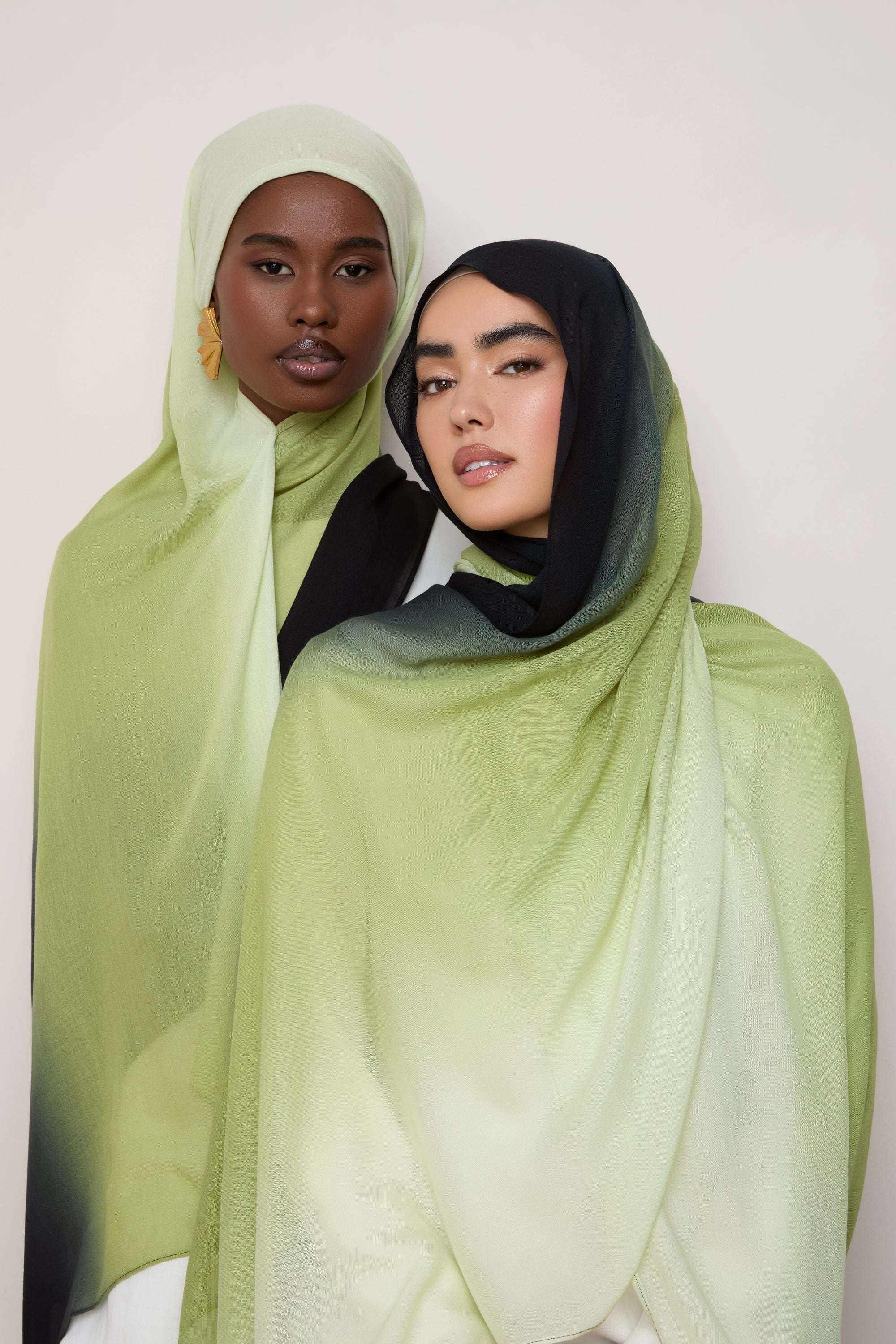 Ombre Modal Hijab - Peridot Hijabs Veiled