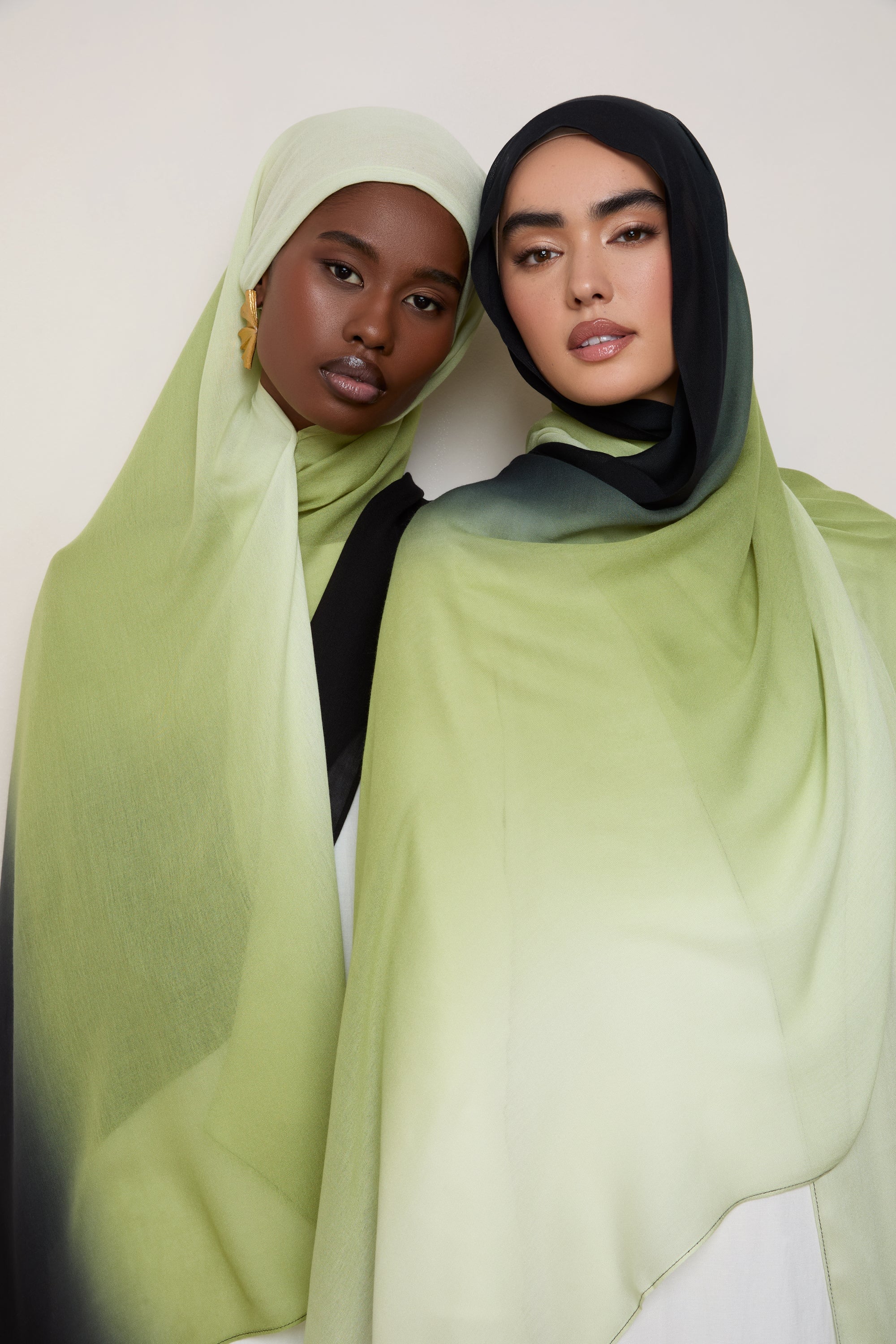 Ombre Modal Hijab - Peridot Hijabs Veiled