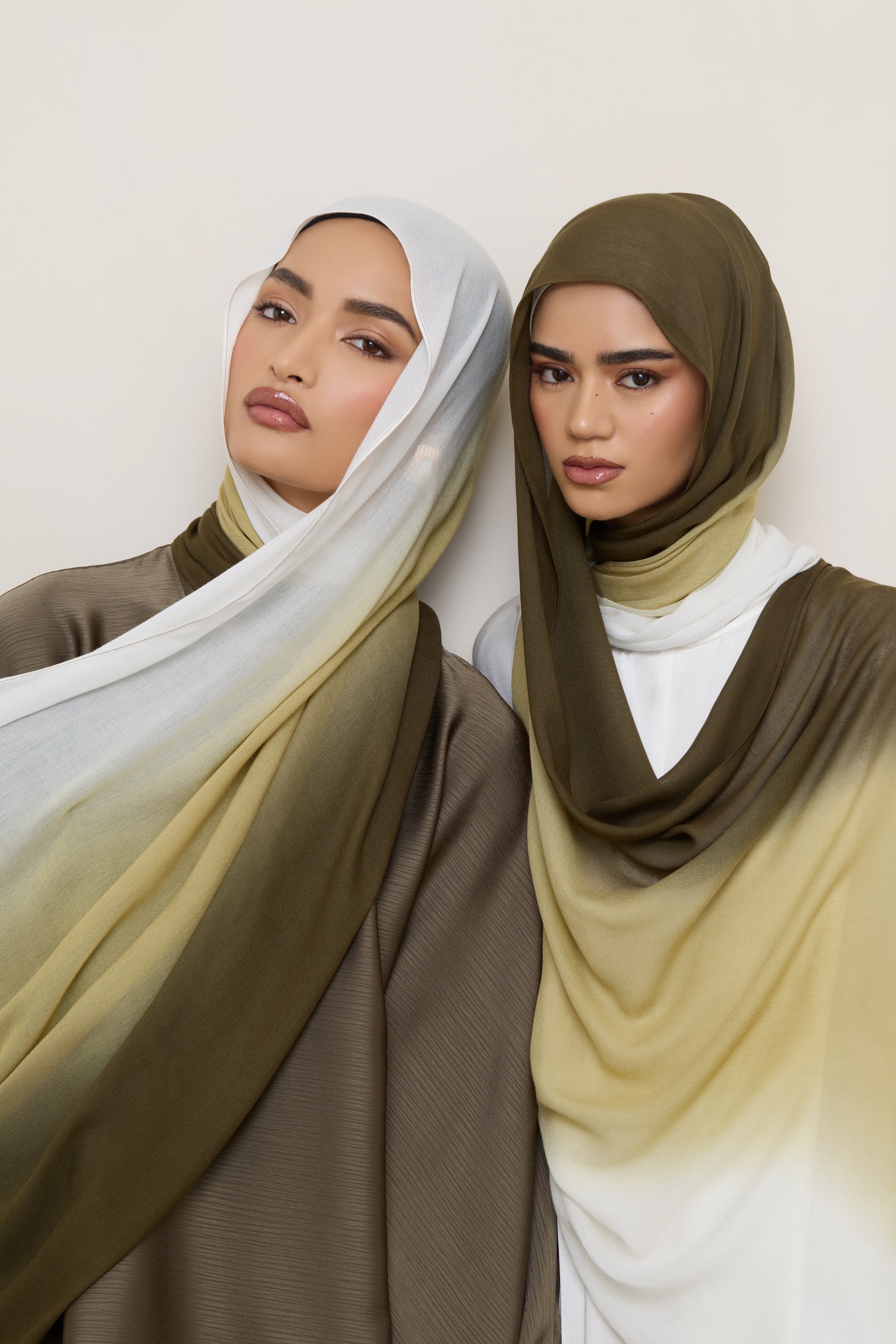 Ombre Modal Hijab - Sage Hijabs Veiled