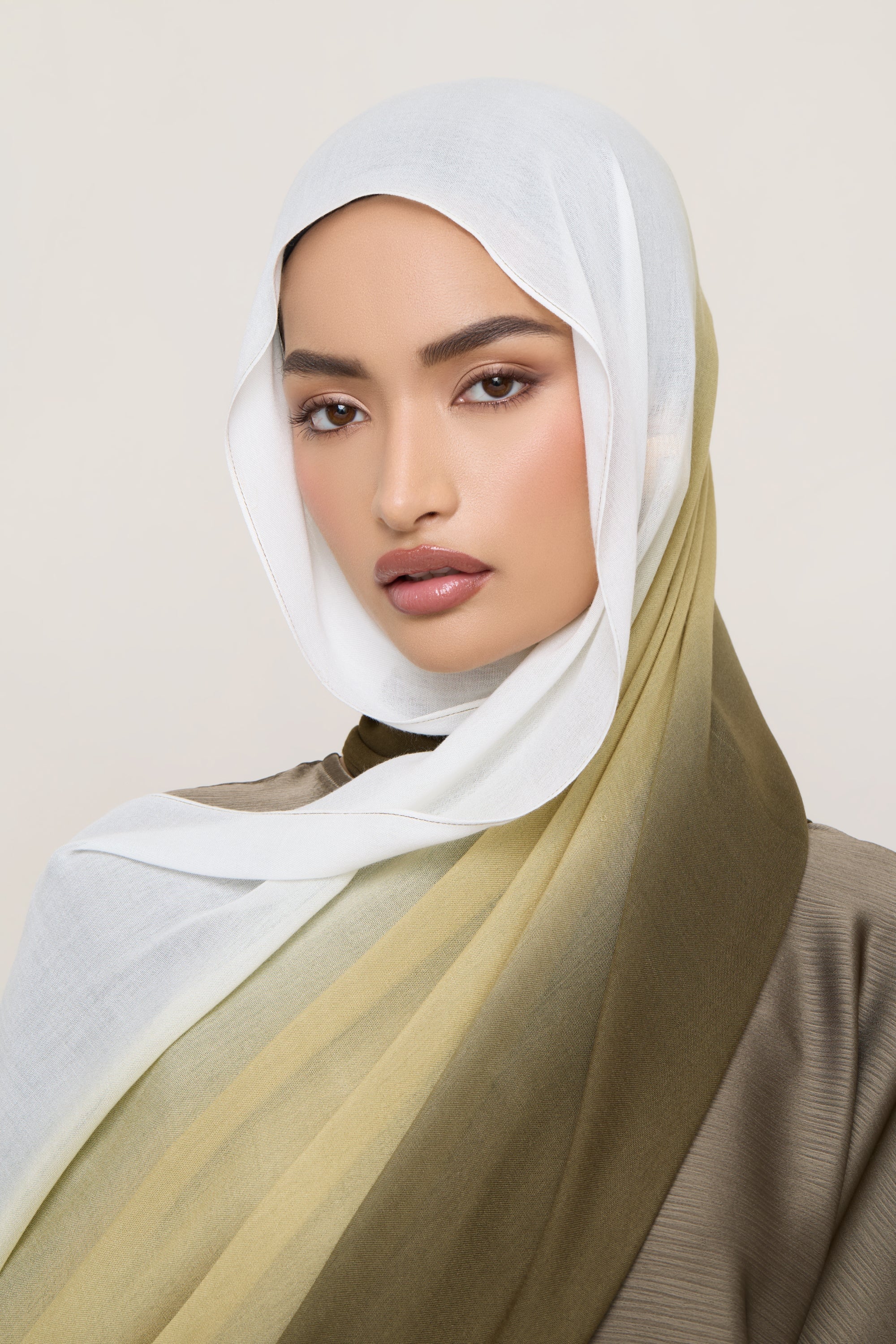 Ombre Modal Hijab - Sage Hijabs Veiled
