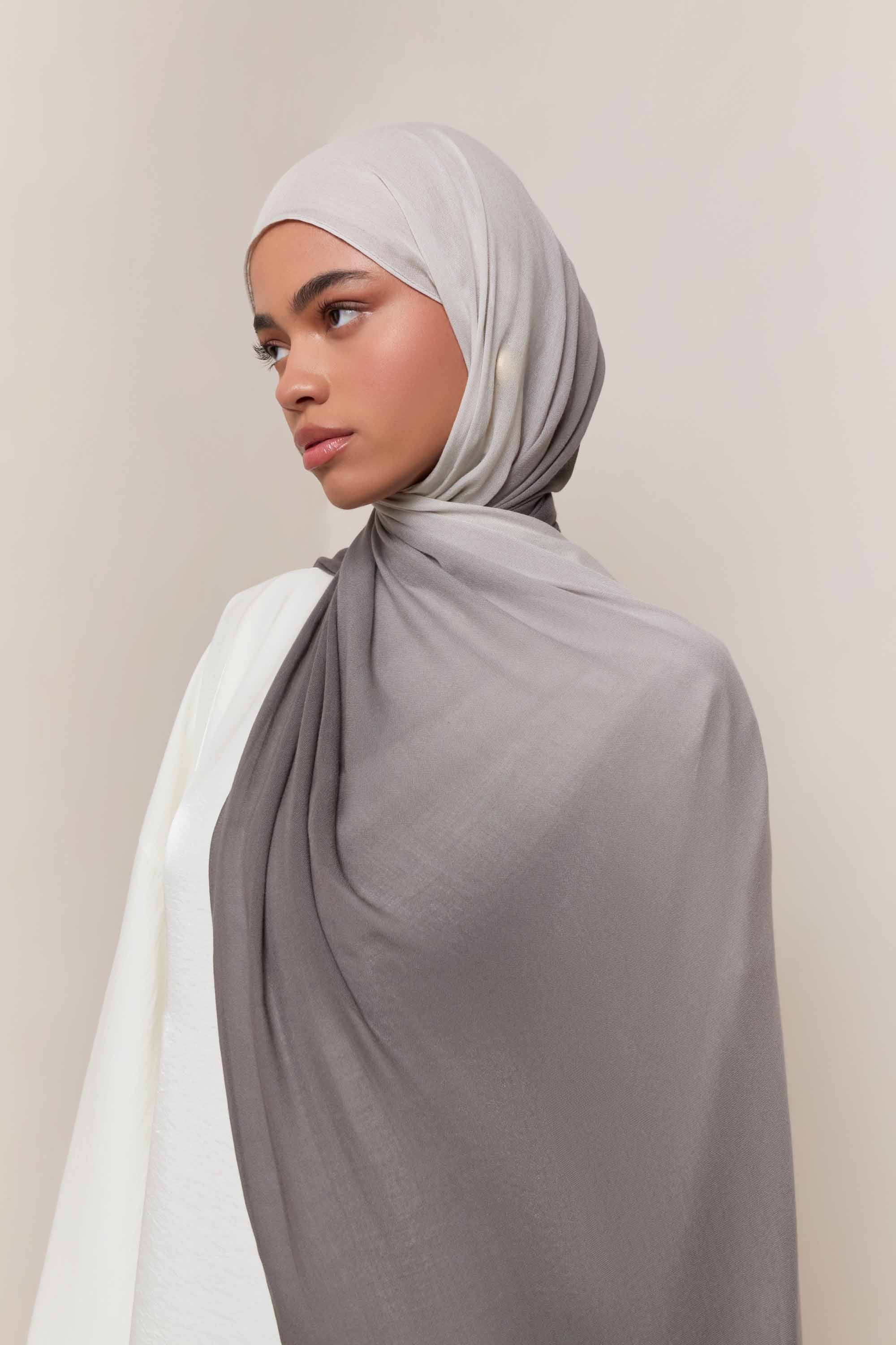 Ombre Modal Hijab - Truffle Hijabs Veiled