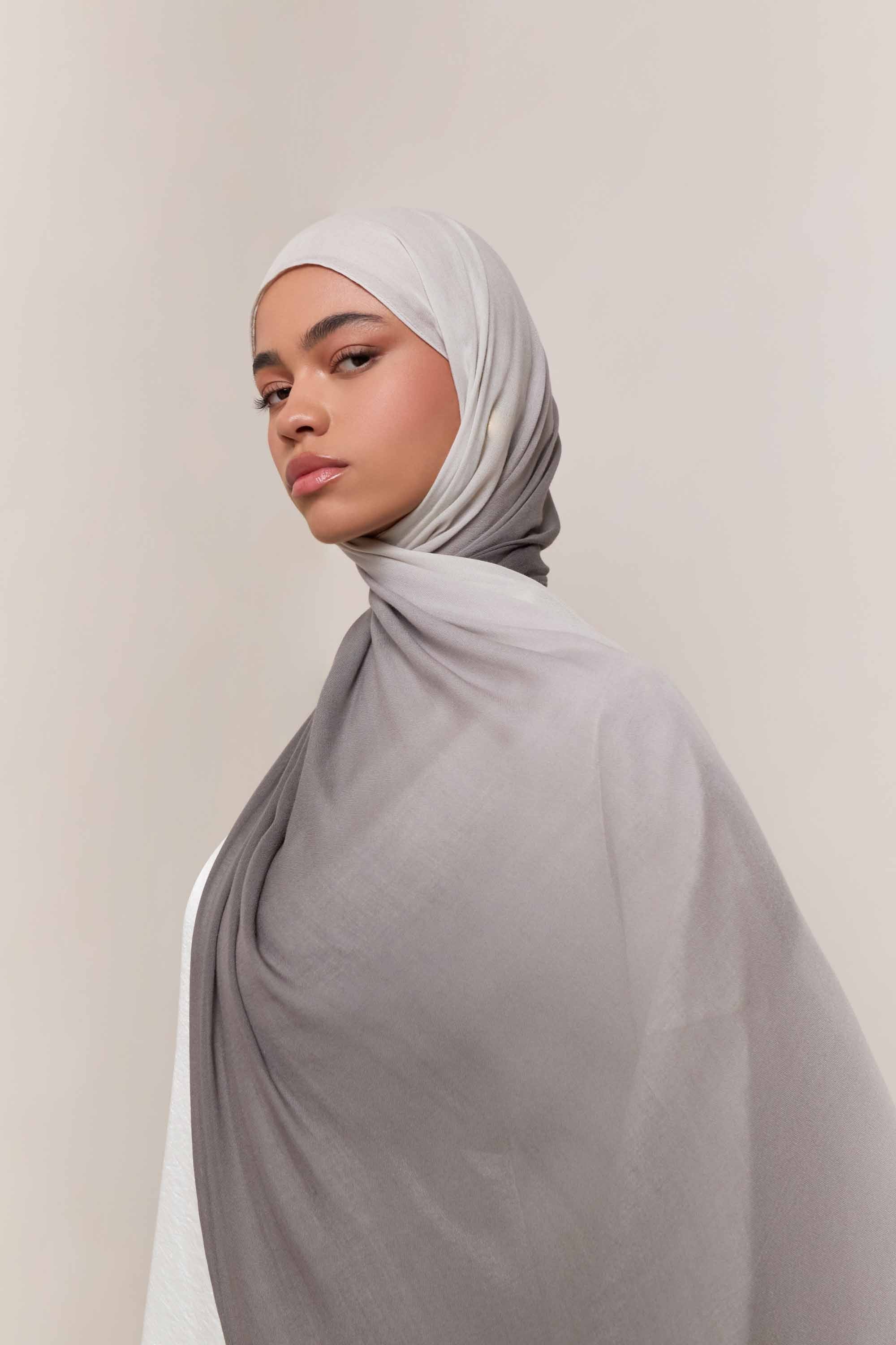 Ombre Modal Hijab - Truffle Hijabs Veiled