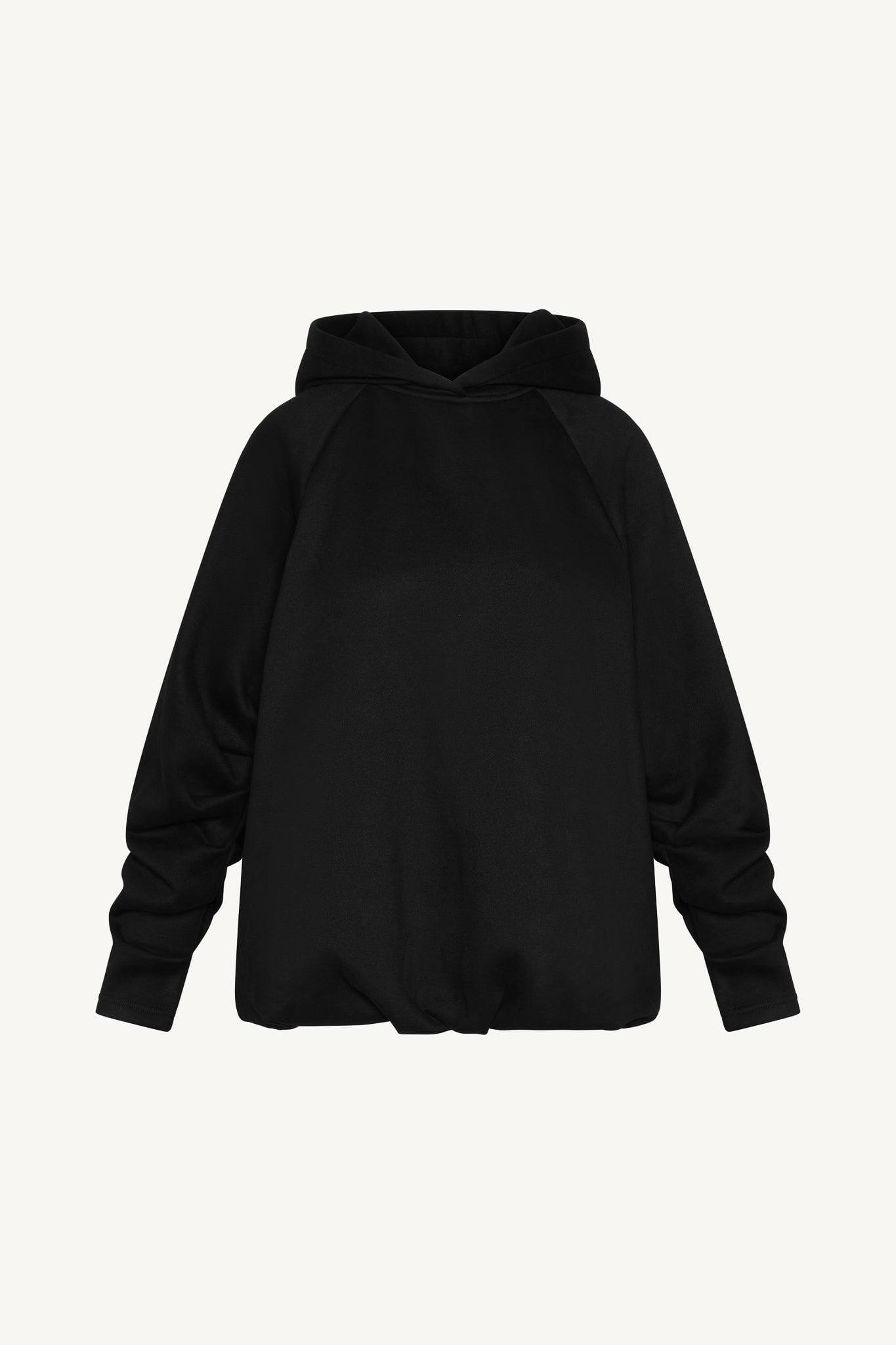 Pleated Lounge Top & Pants Set - Black Abayas Veiled