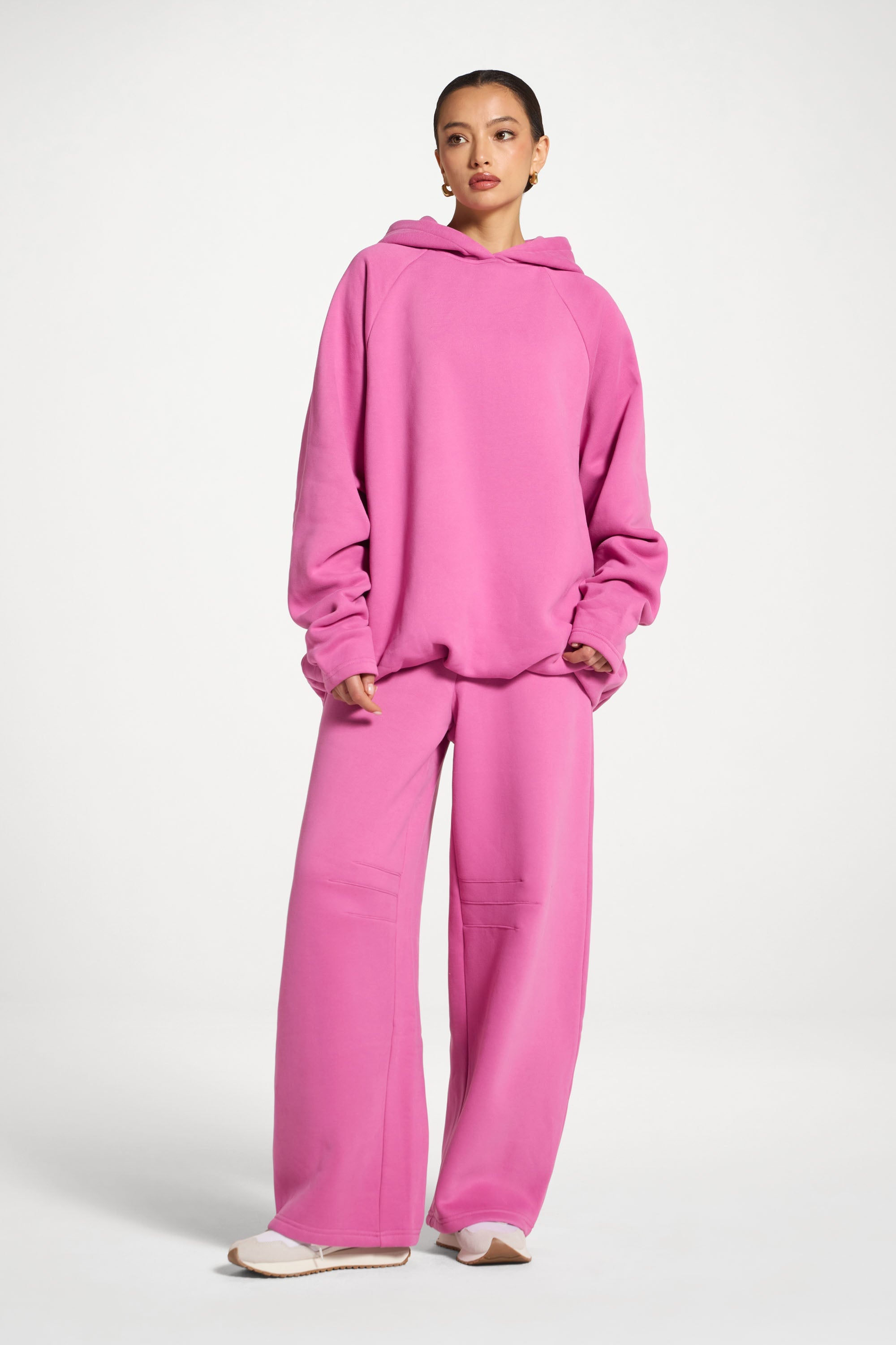 Pleated Lounge Top & Pants Set - Orchid Abayas Veiled