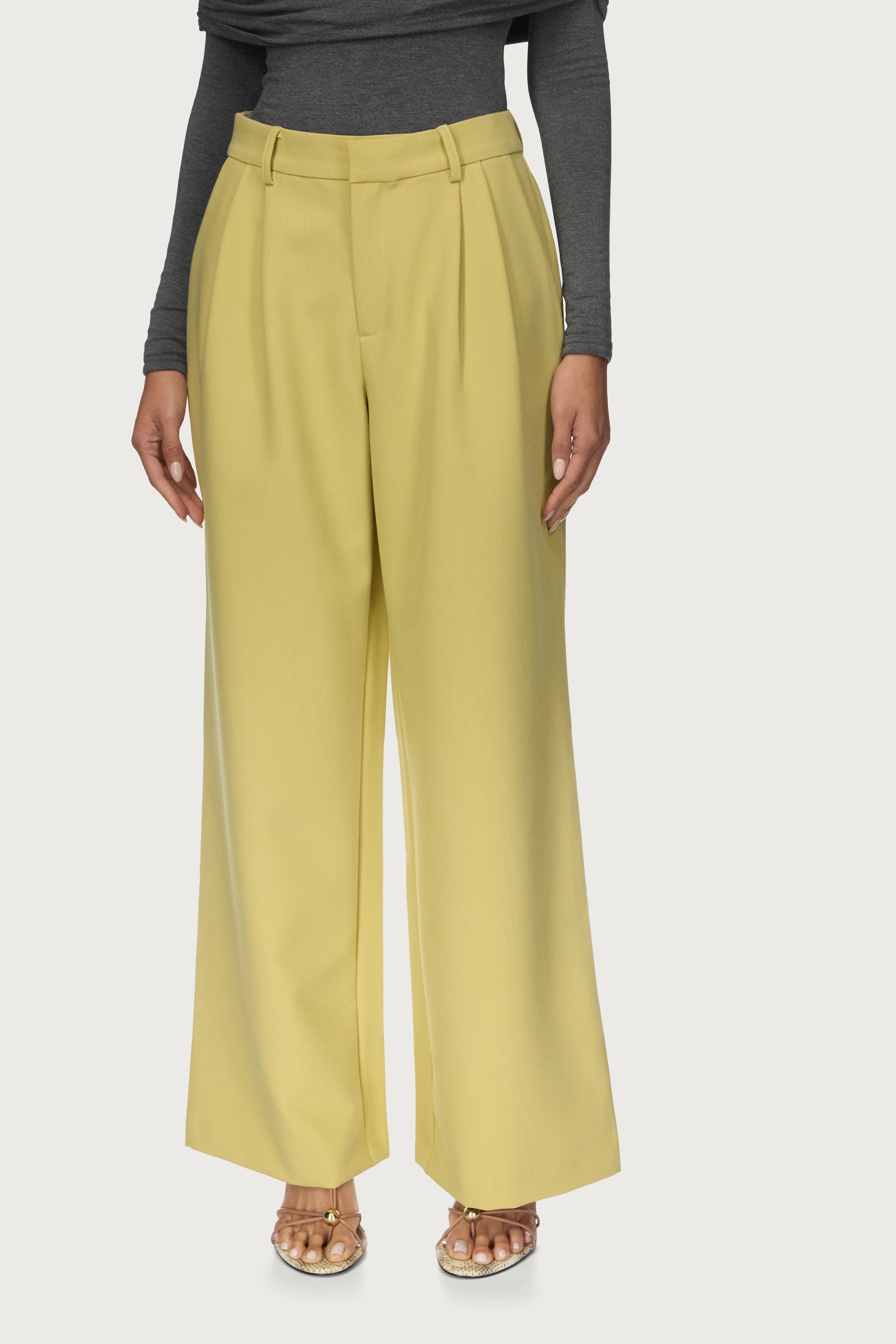 Pleated Pant - Dried Pear Abayas Veiled