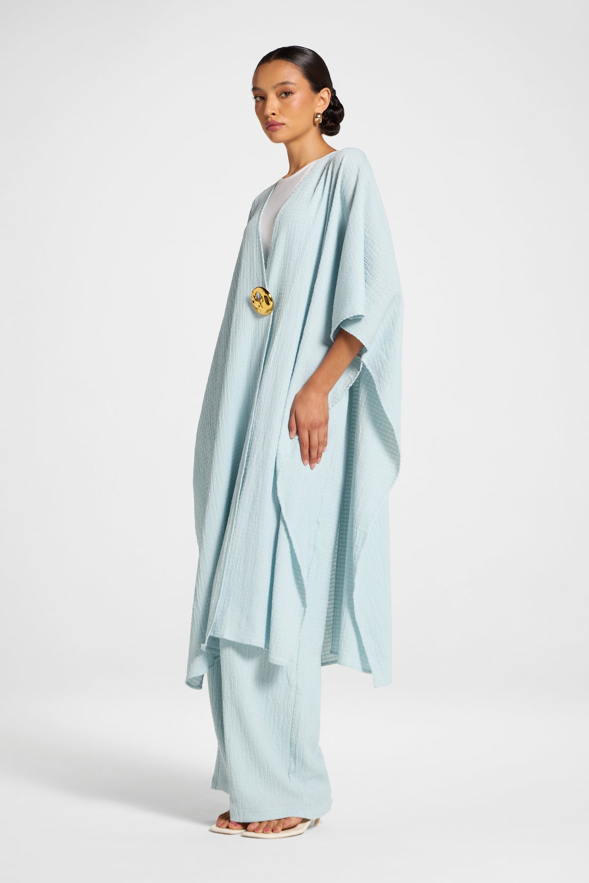 Poncho & Pant Set - Dolphin Pants Veiled