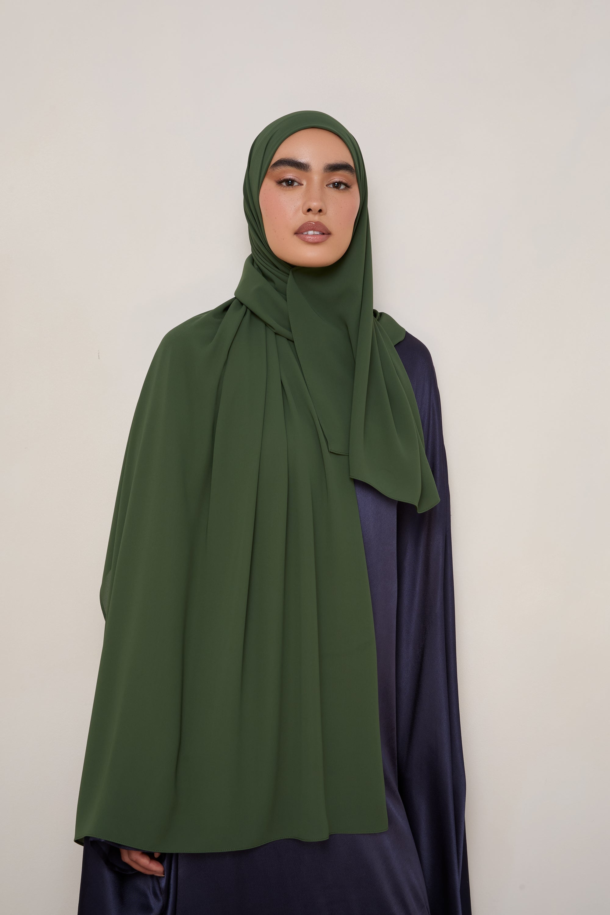 Premium Chiffon Hijab - Black Forest Hijabs Veiled