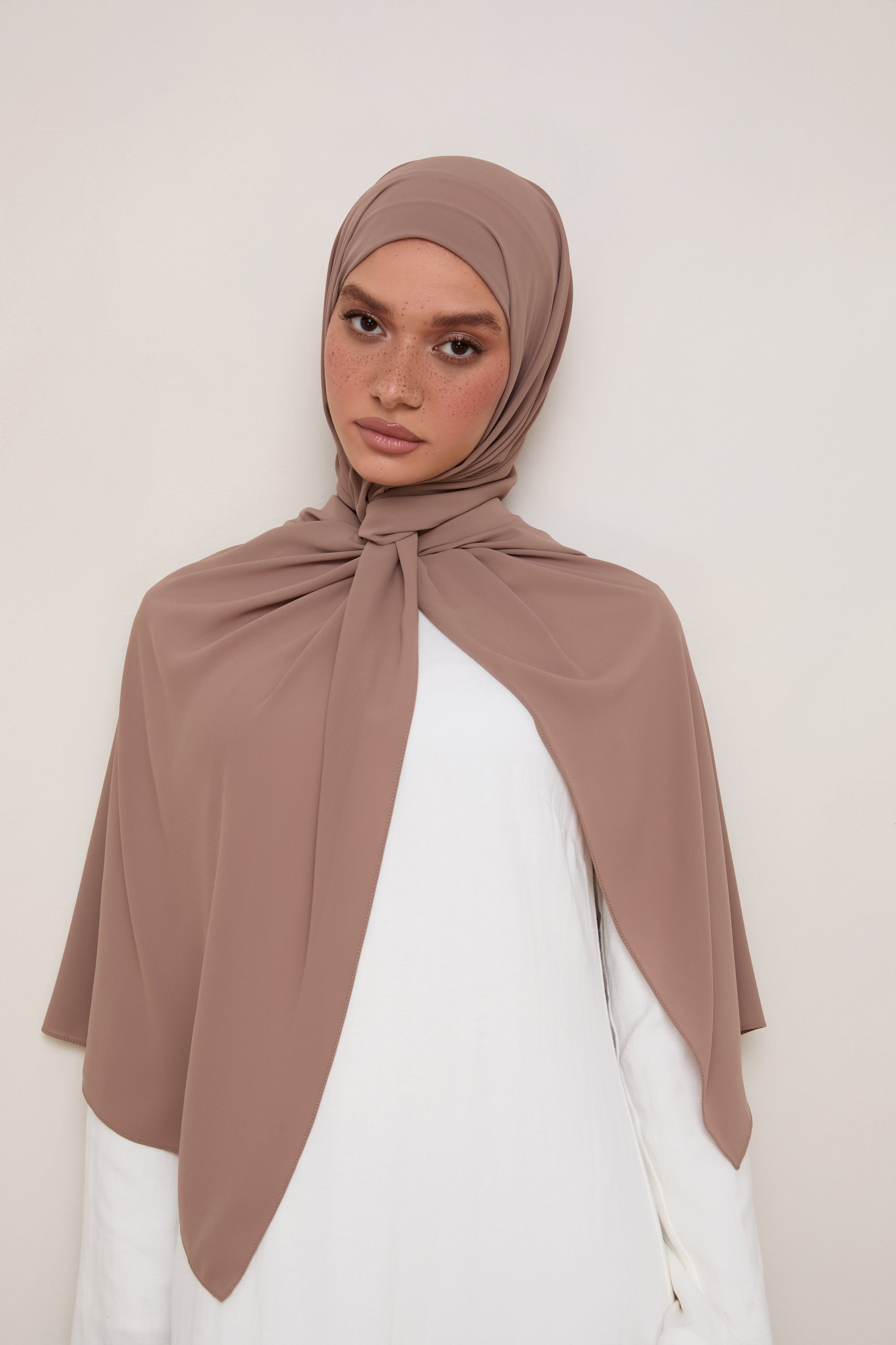 Premium Chiffon Hijab - Brownie Hijabs Veiled