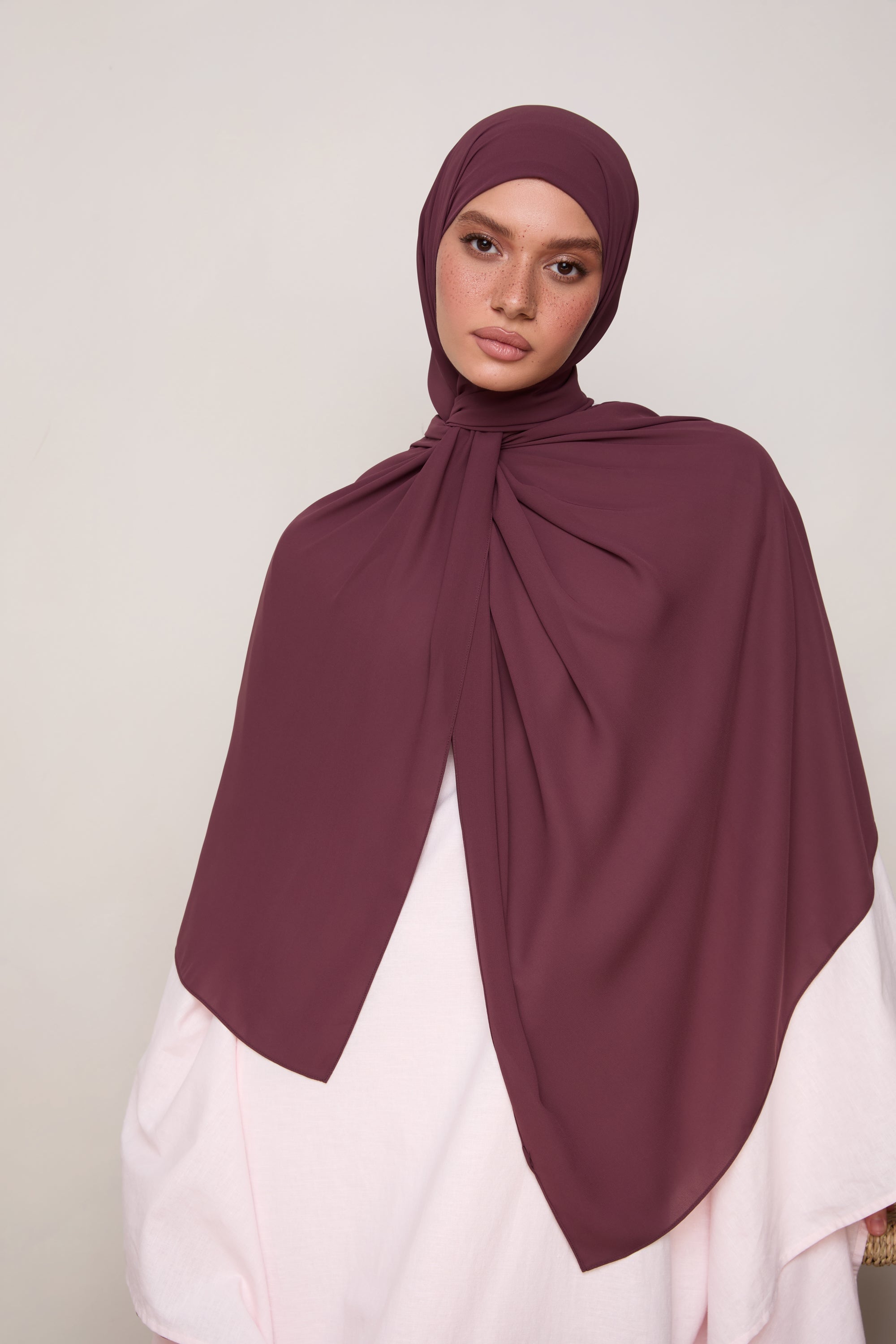 Premium Chiffon Hijab - Chocolate Truffle Hijabs Veiled