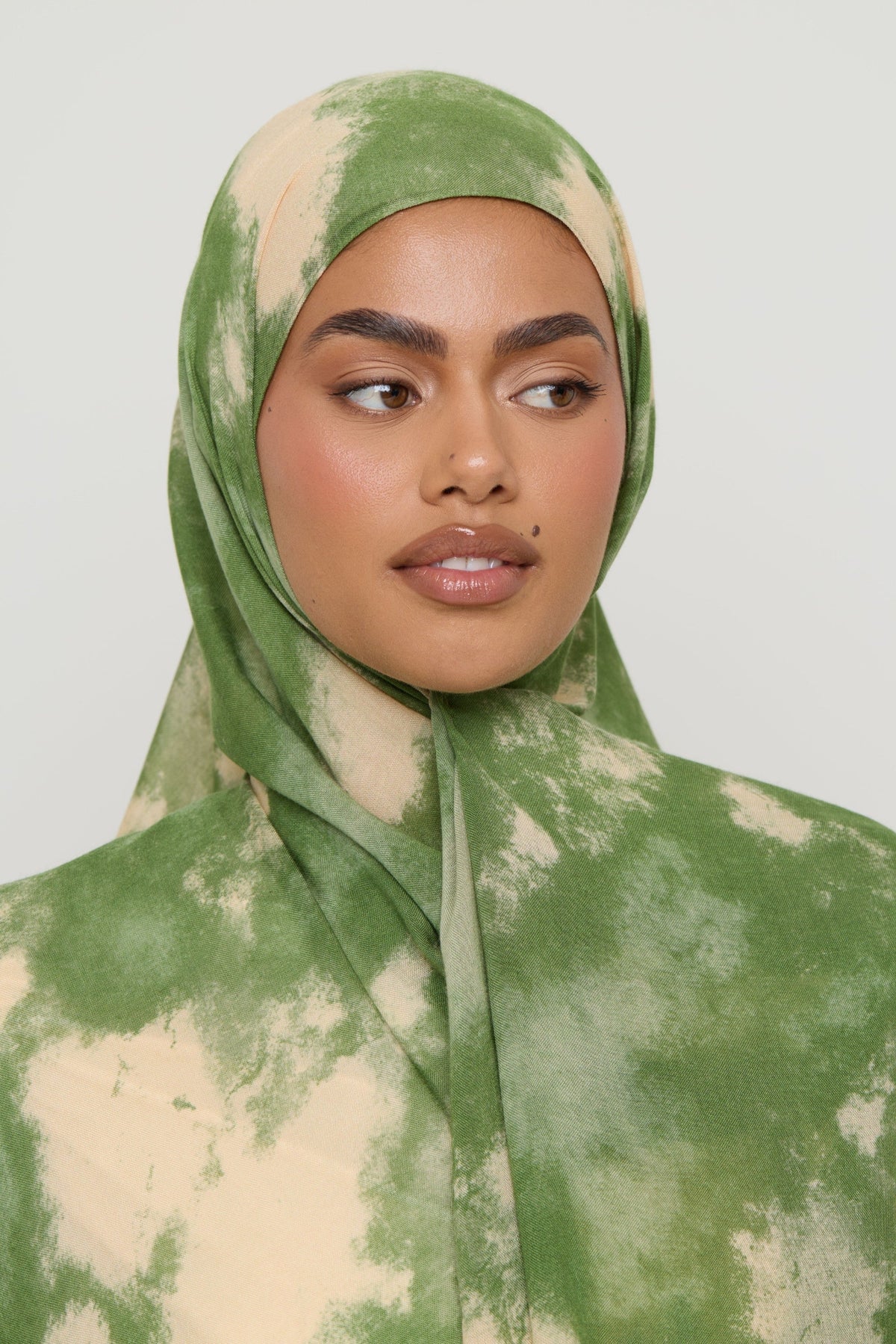 Printed Modal Hijab - Banana Clouds Hijabs Veiled
