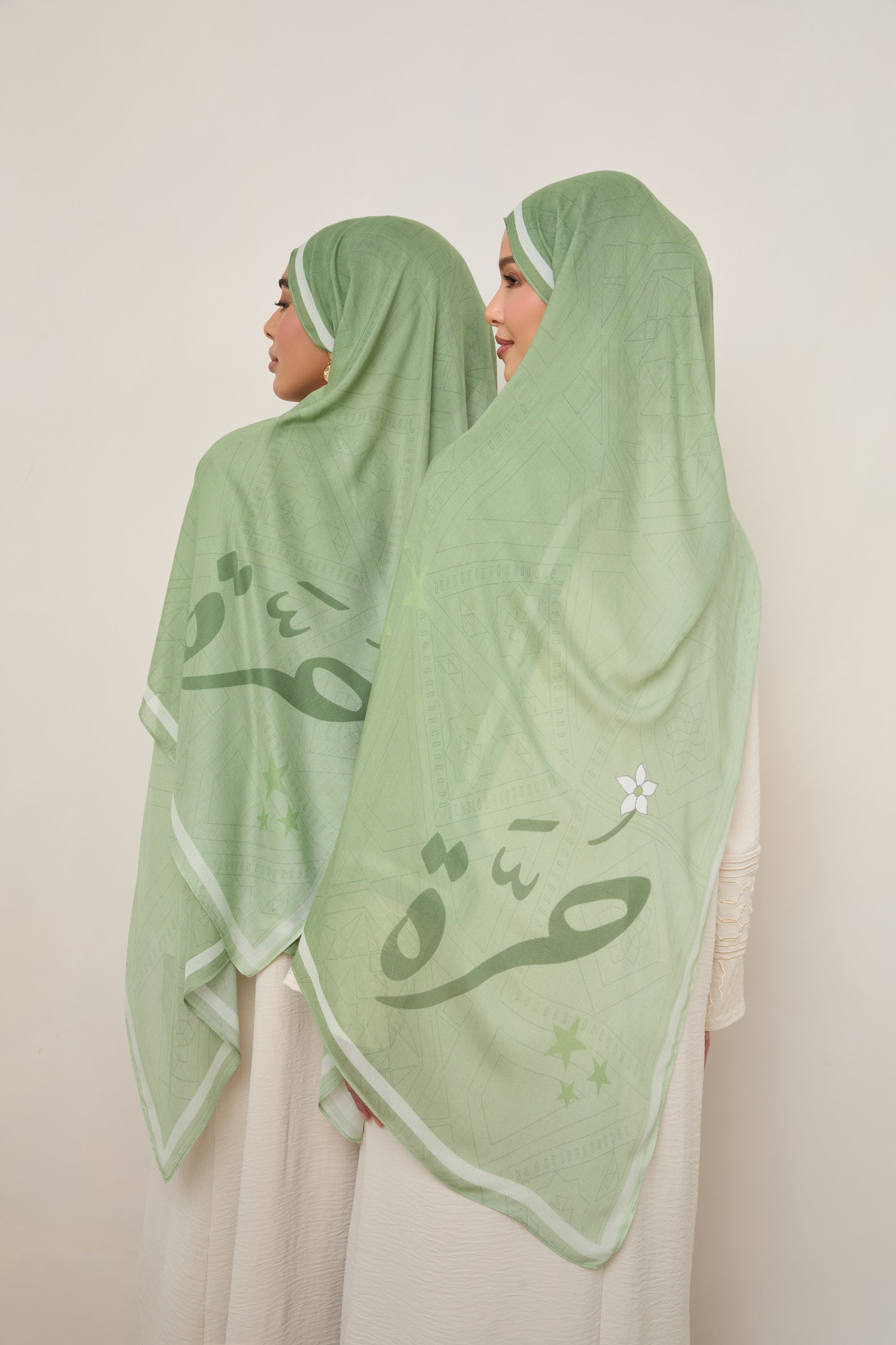 Printed Modal Hijab - Freedom Hijabs Veiled