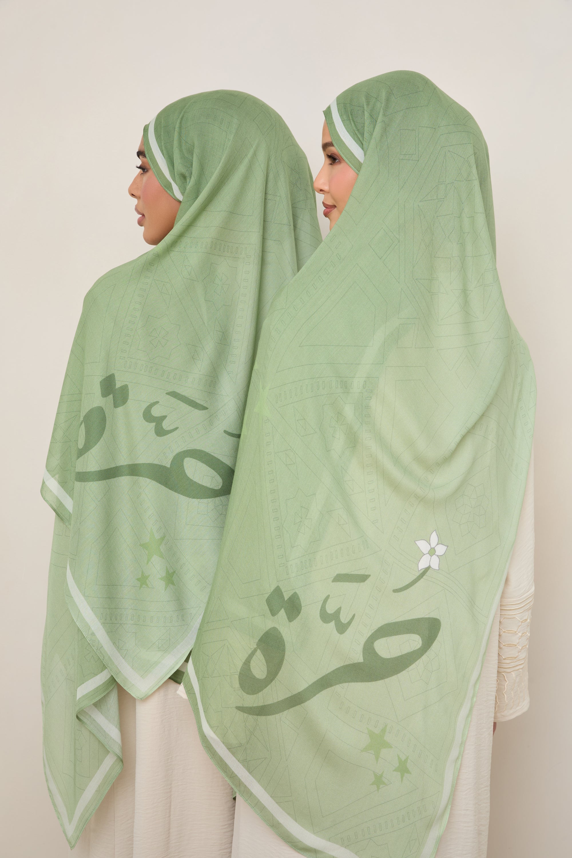 Printed Modal Hijab - Freedom Hijabs Veiled