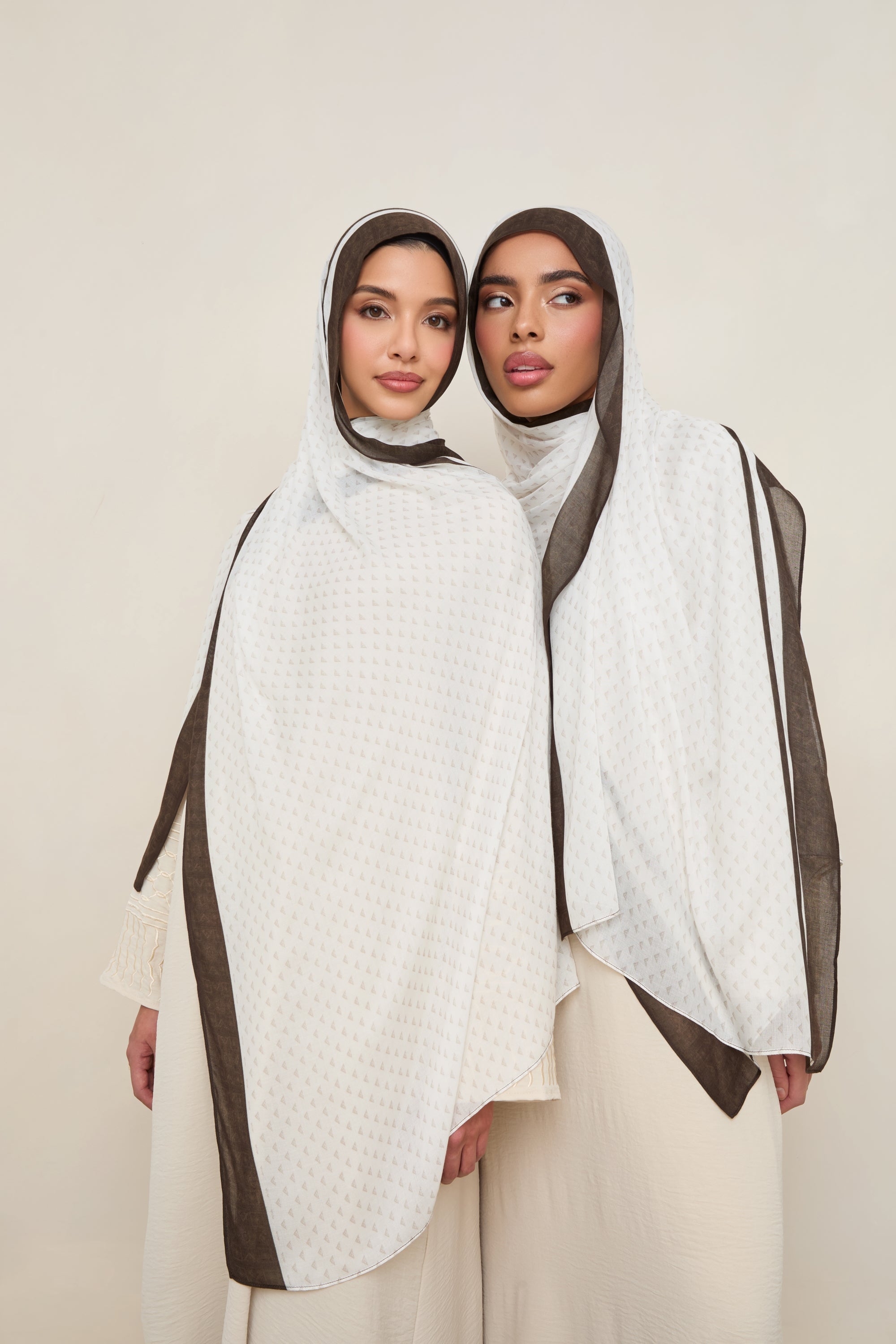 Printed Modal Hijab - Mosaic Hijabs Veiled