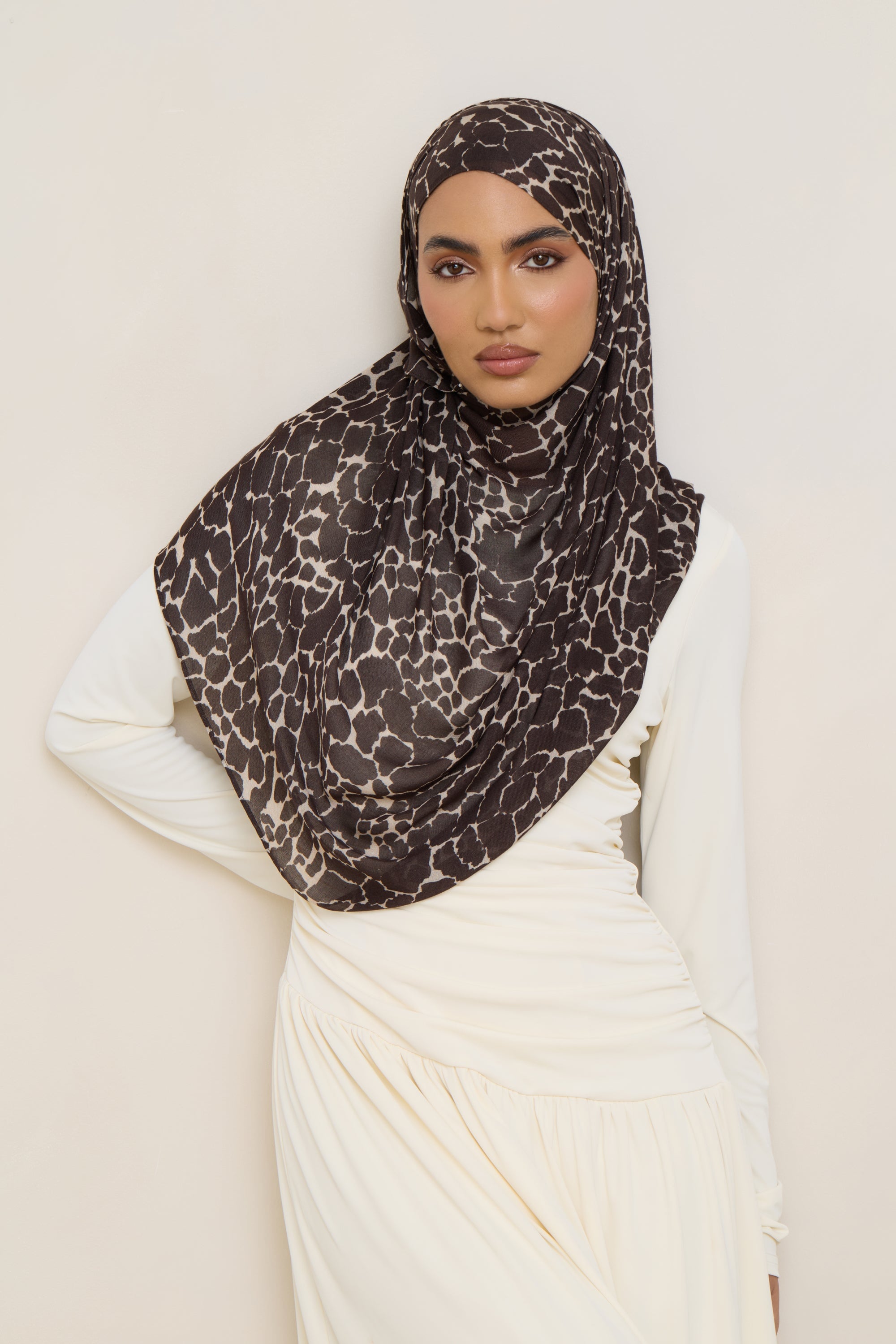 Printed Modal Hijab - Nomad Hijabs Veiled