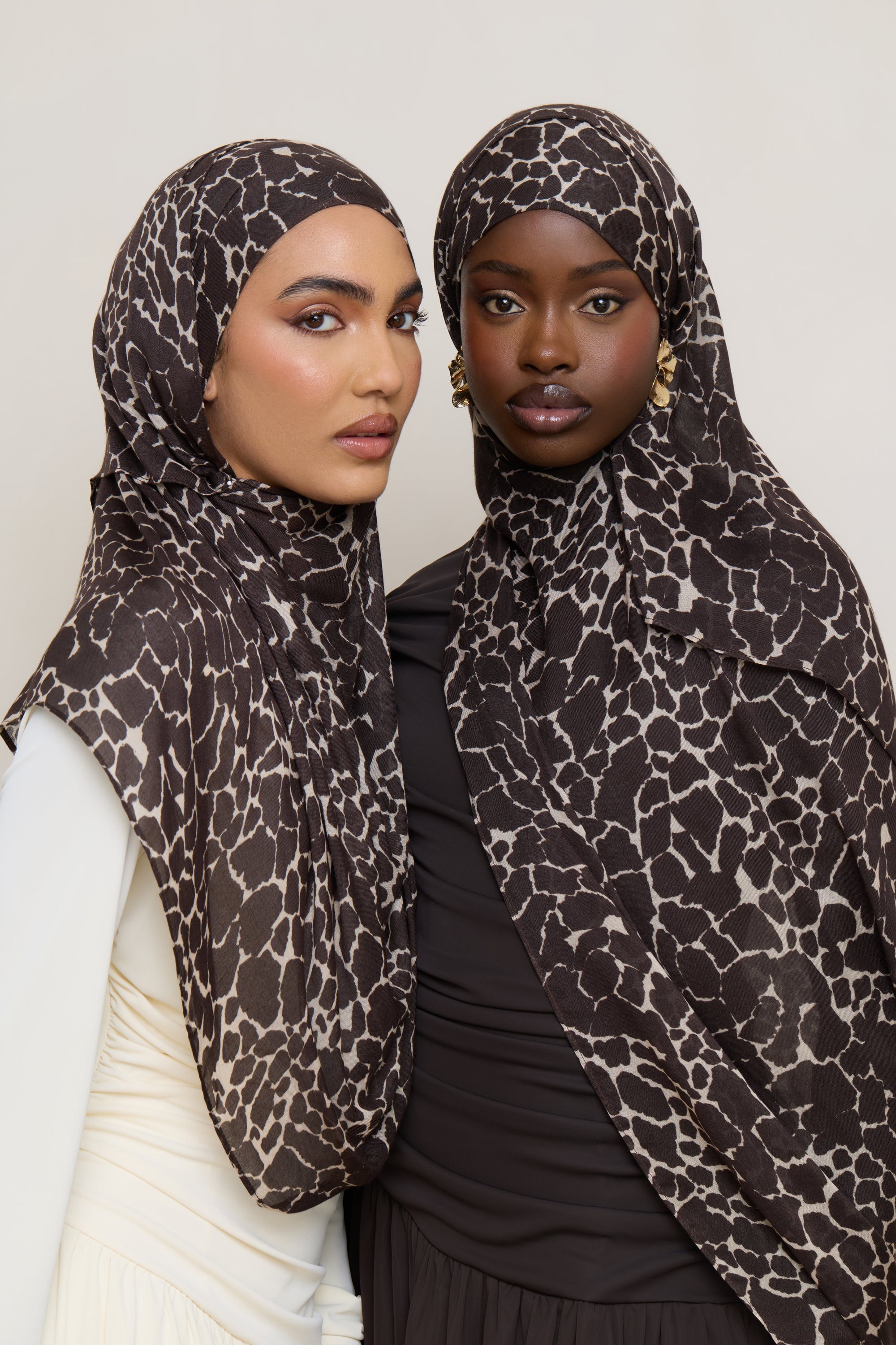 Printed Modal Hijab - Nomad Hijabs Veiled