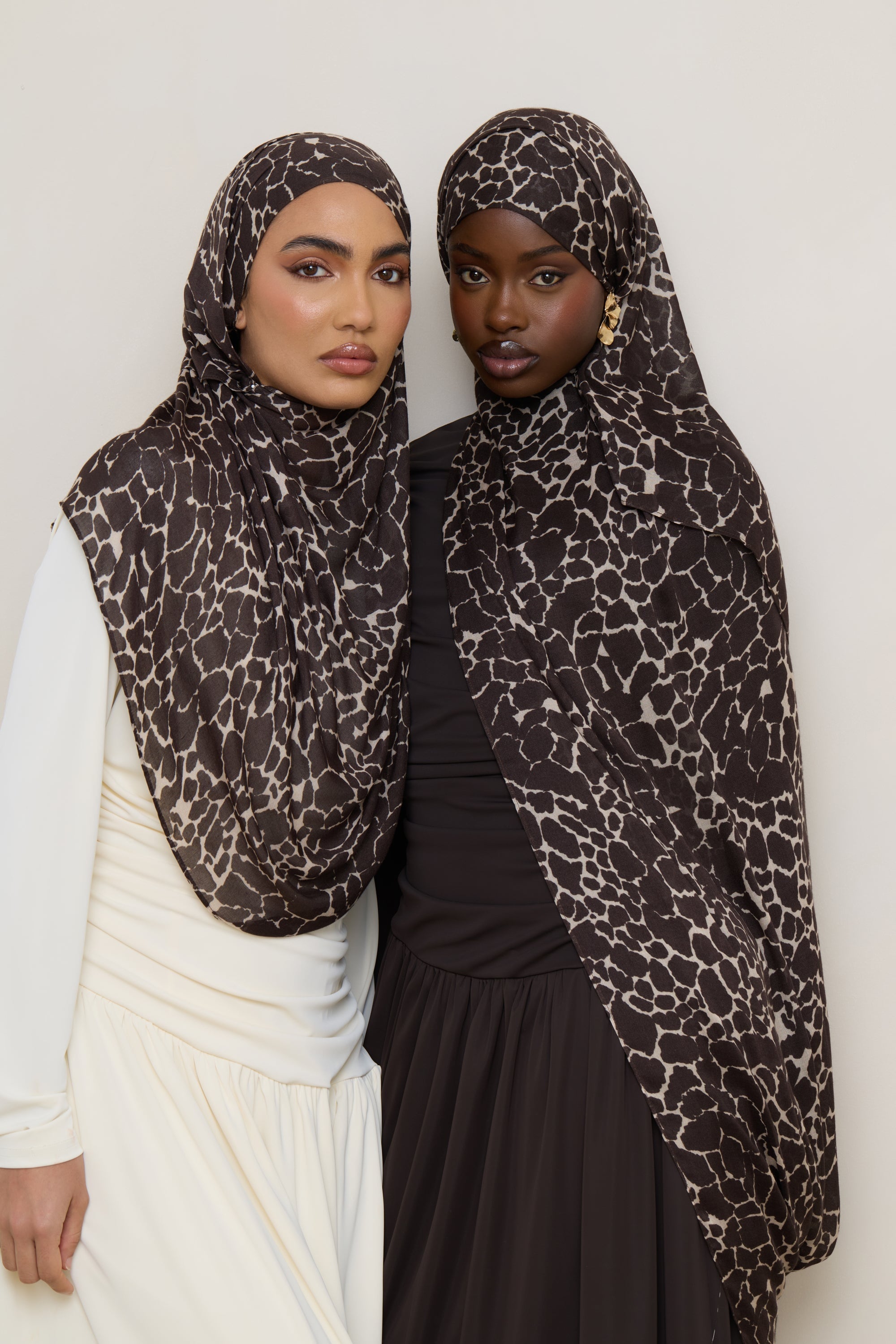 Printed Modal Hijab - Nomad Hijabs Veiled