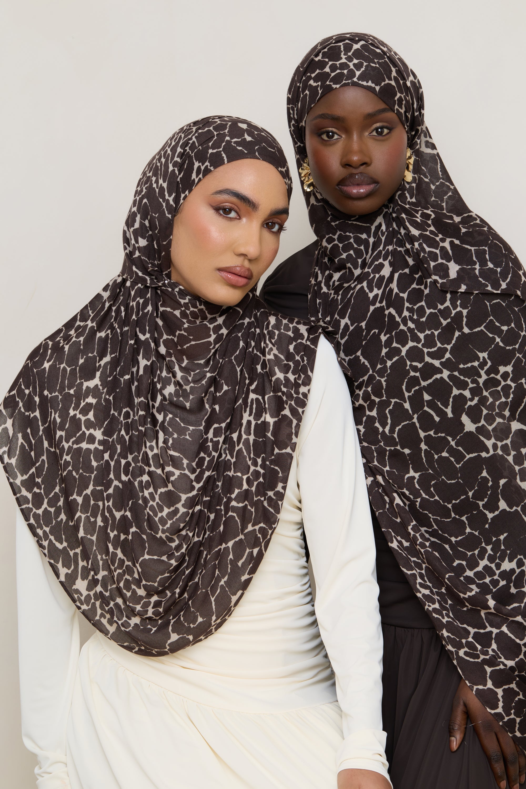 Printed Modal Hijab - Nomad Hijabs Veiled