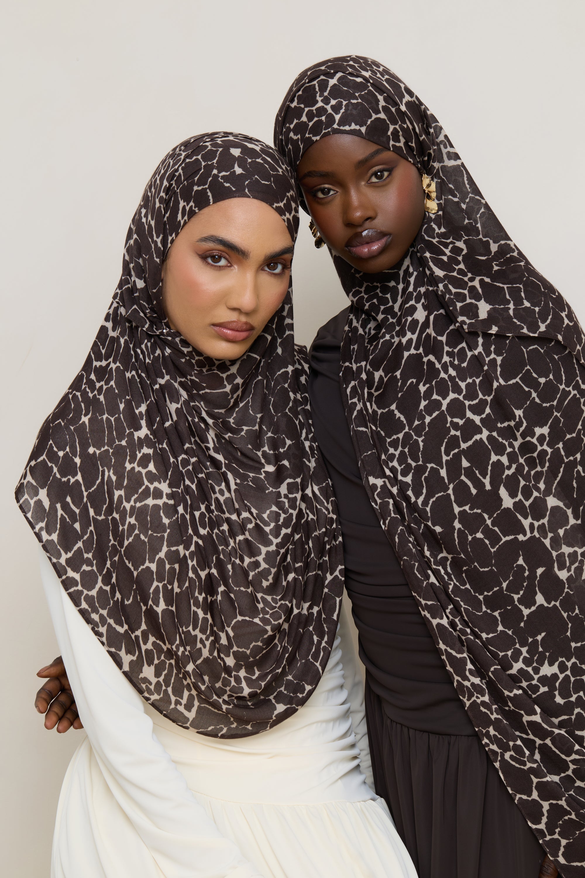 Printed Modal Hijab - Nomad Hijabs Veiled