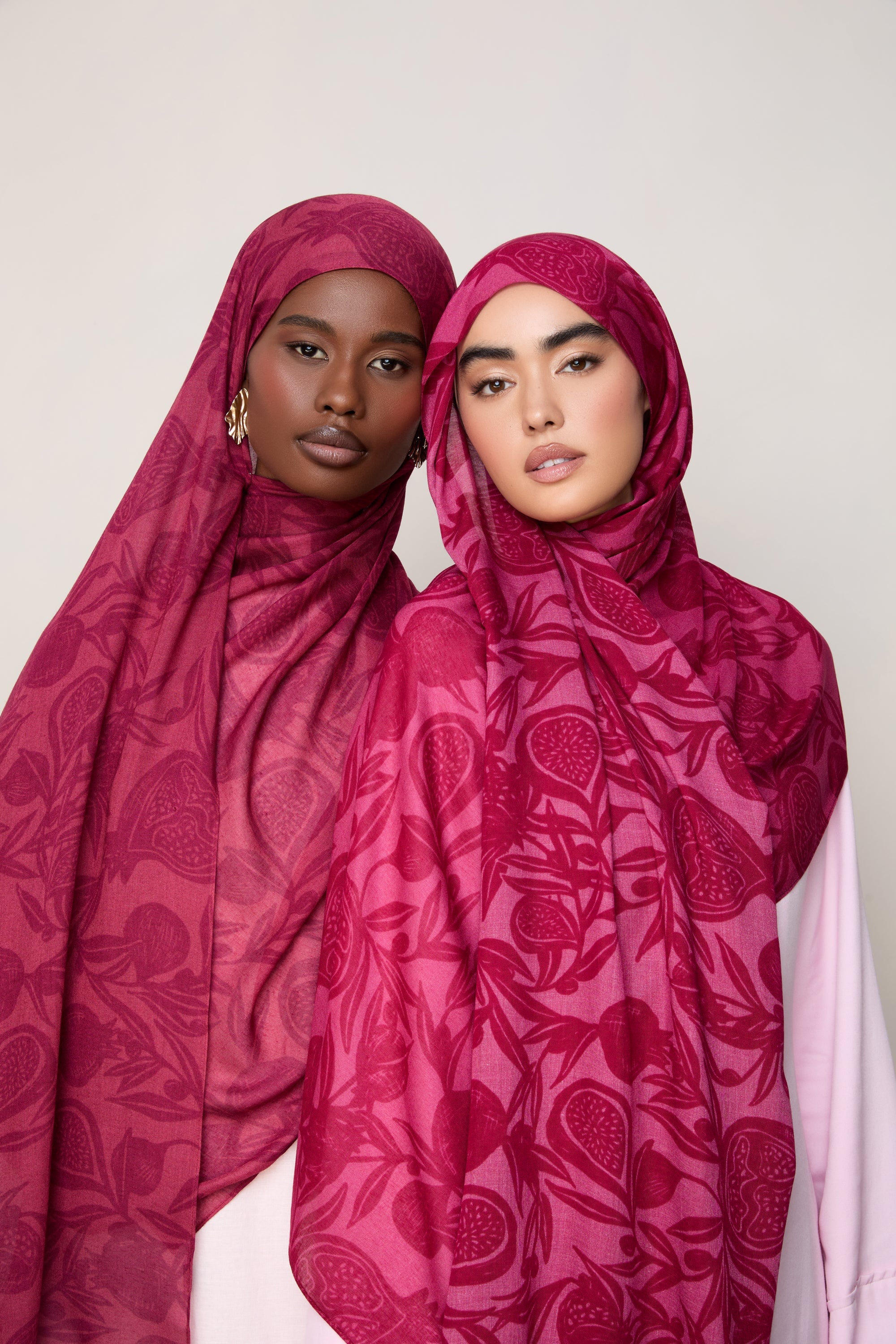 Printed Modal Hijab - Paradise Garden Hijabs Veiled