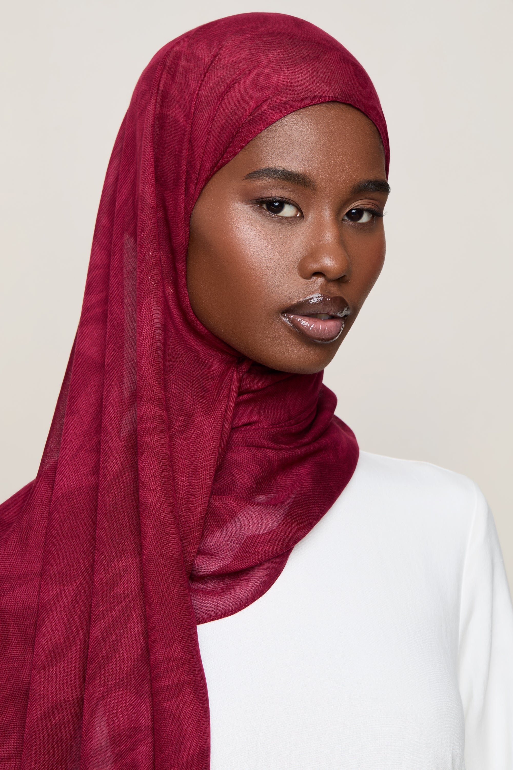 Printed Modal Hijab - Paradise Garden Hijabs Veiled