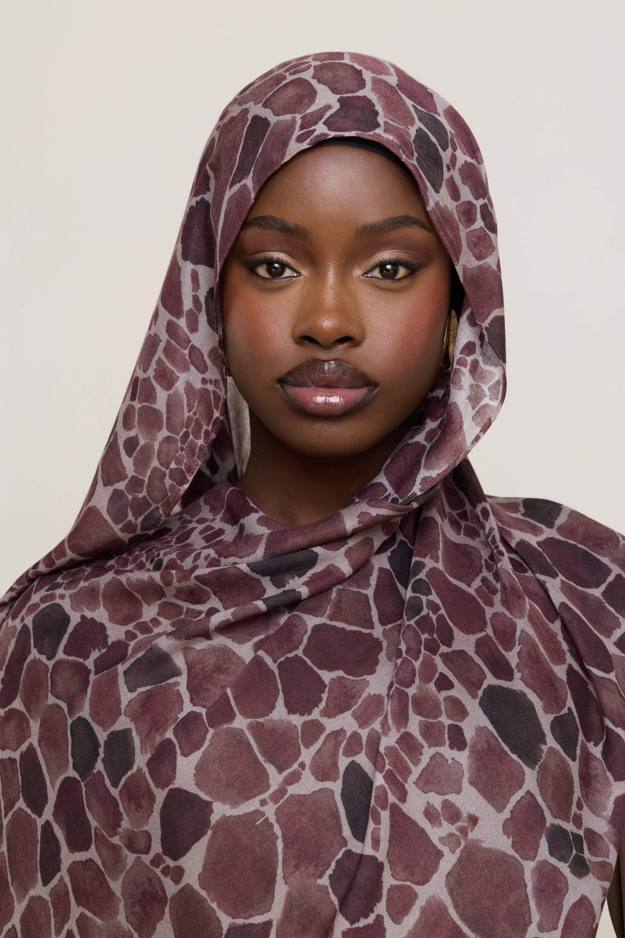 Printed Modal Hijab - Safari Hijabs Veiled