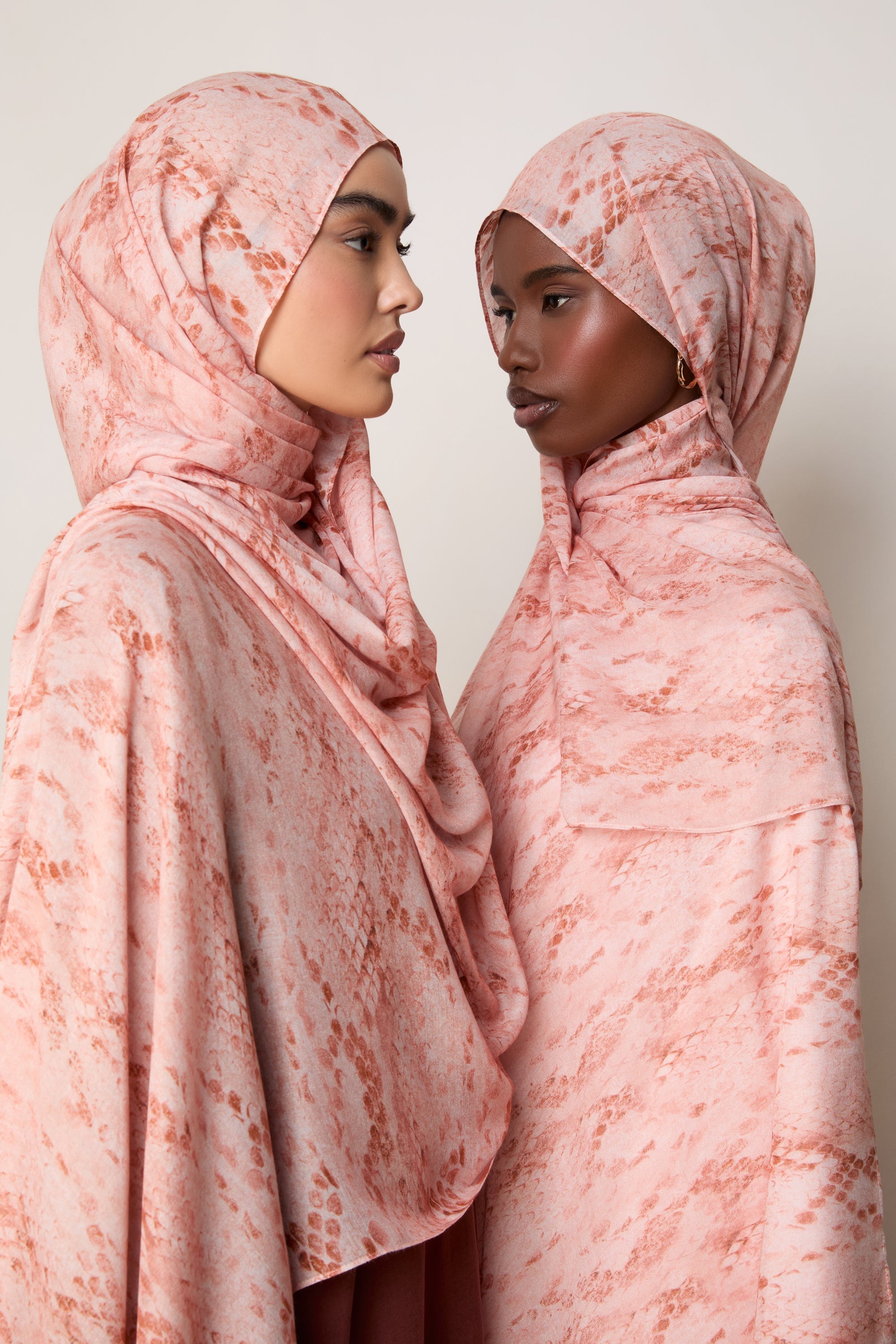Printed Modal Hijab - Serpentina Hijabs Veiled