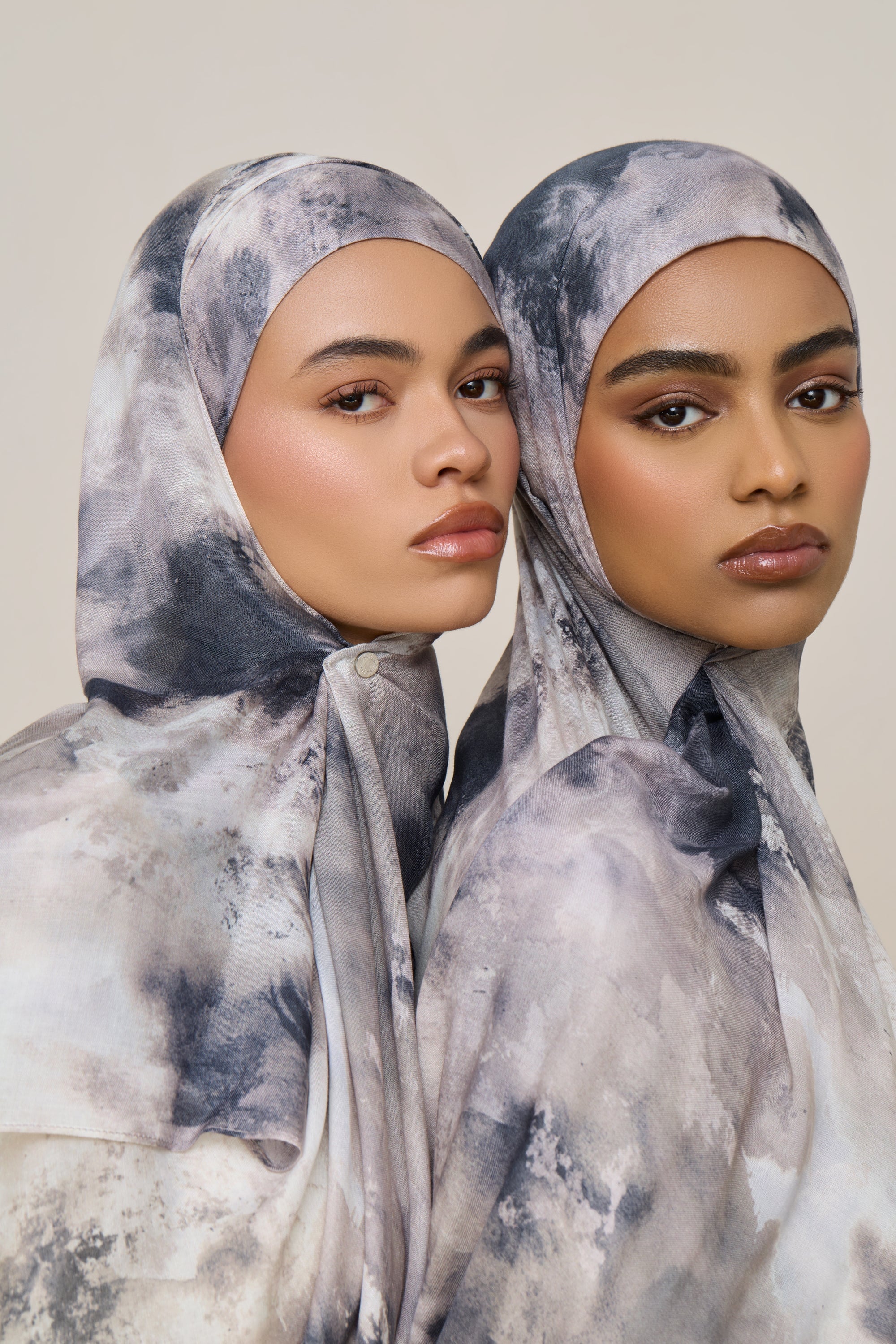 Printed Modal Hijab - Softscape Hijabs Veiled