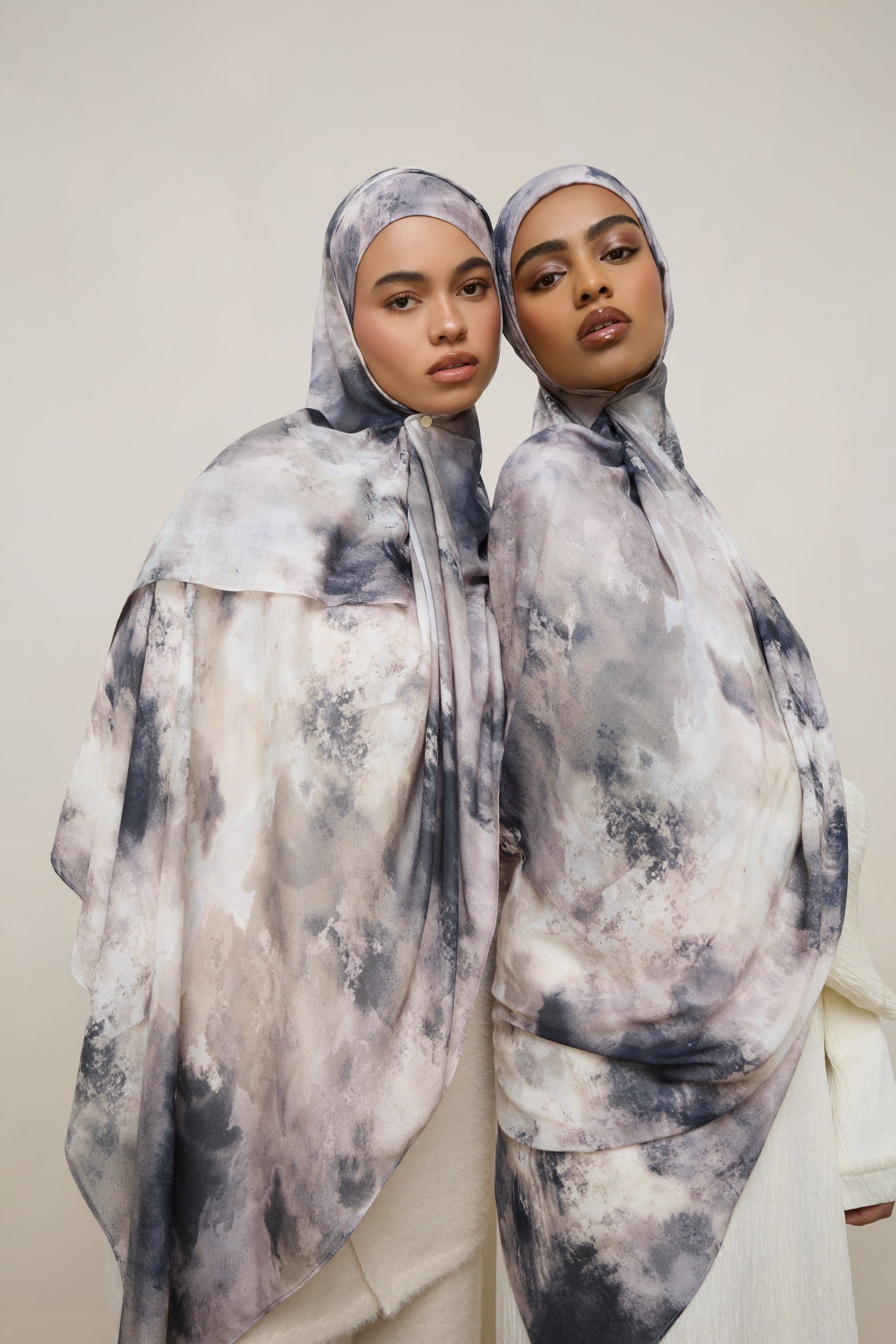 Printed Modal Hijab - Softscape Hijabs Veiled
