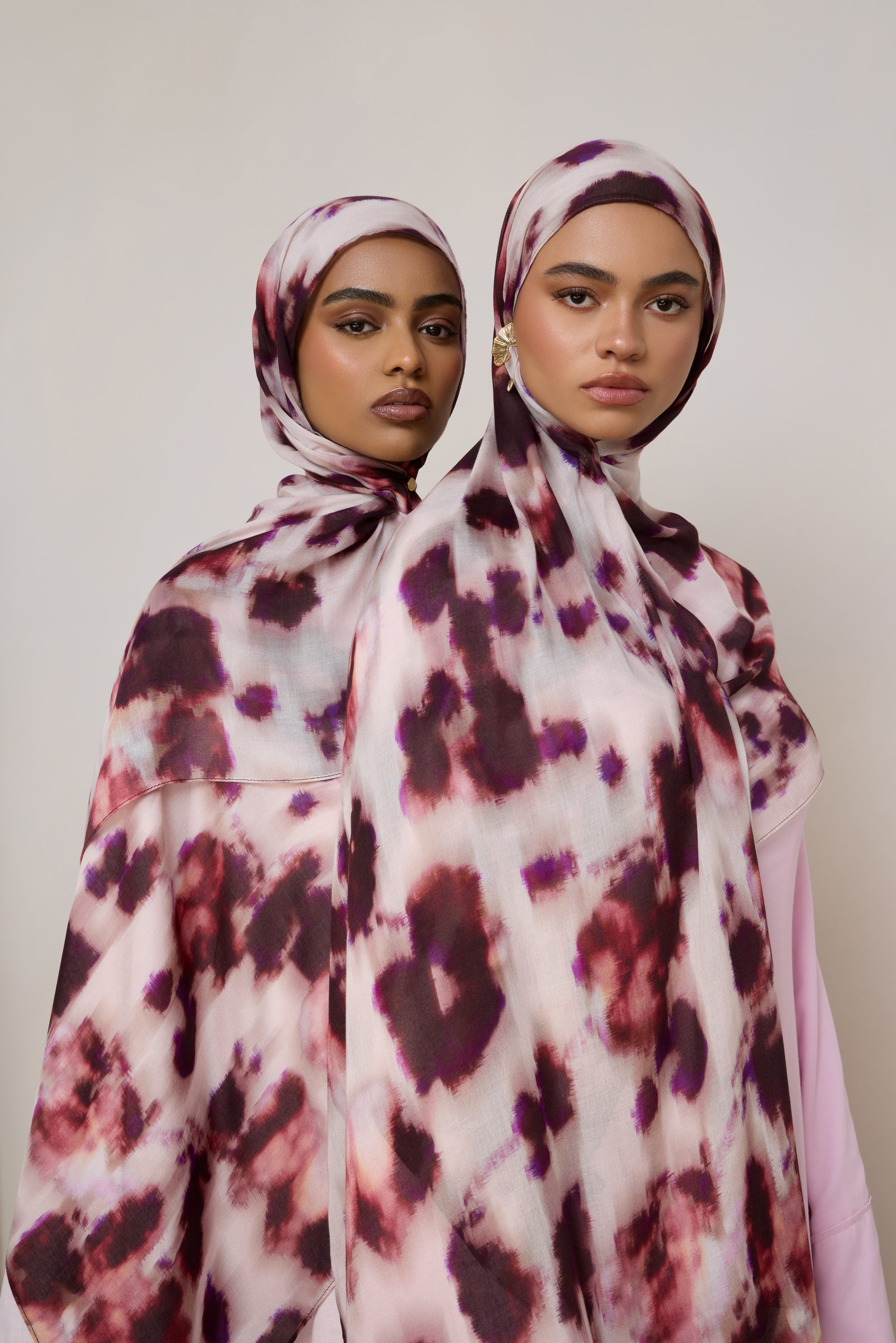 Printed Modal Hijab - Velour Hijabs Veiled