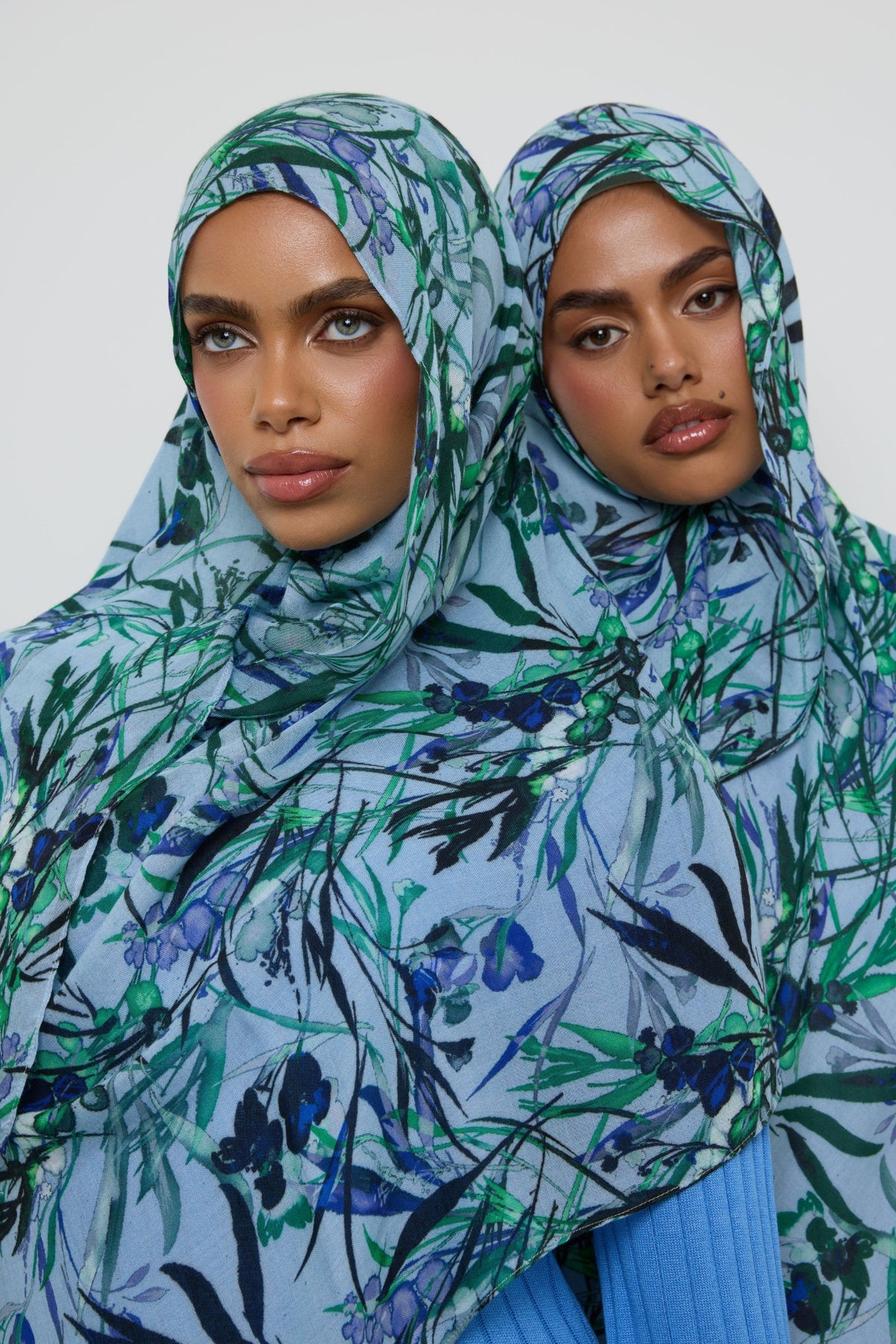 Printed Modal Hijab - Wildflower Hijabs Veiled
