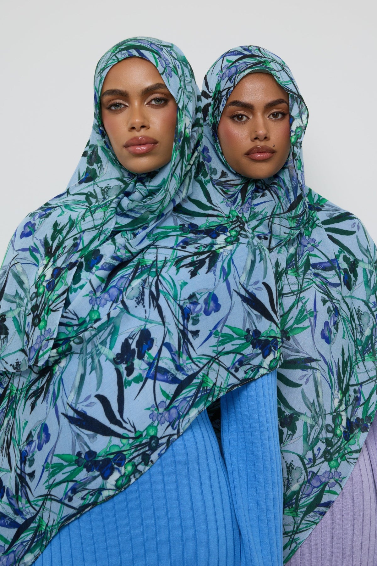 Printed Modal Hijab - Wildflower Hijabs Veiled