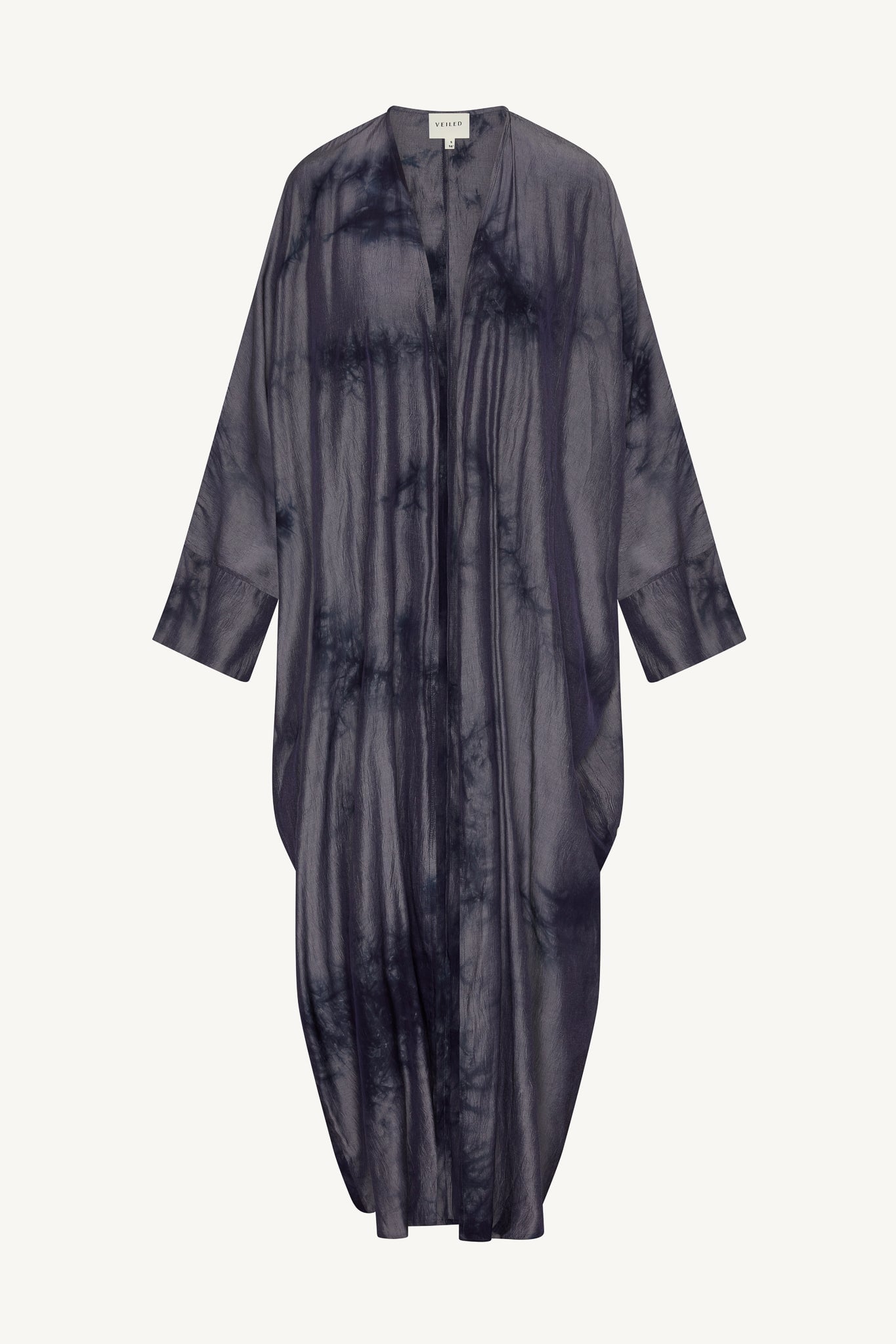 Printed Open Abaya - Wild Mushroom Abayas Veiled