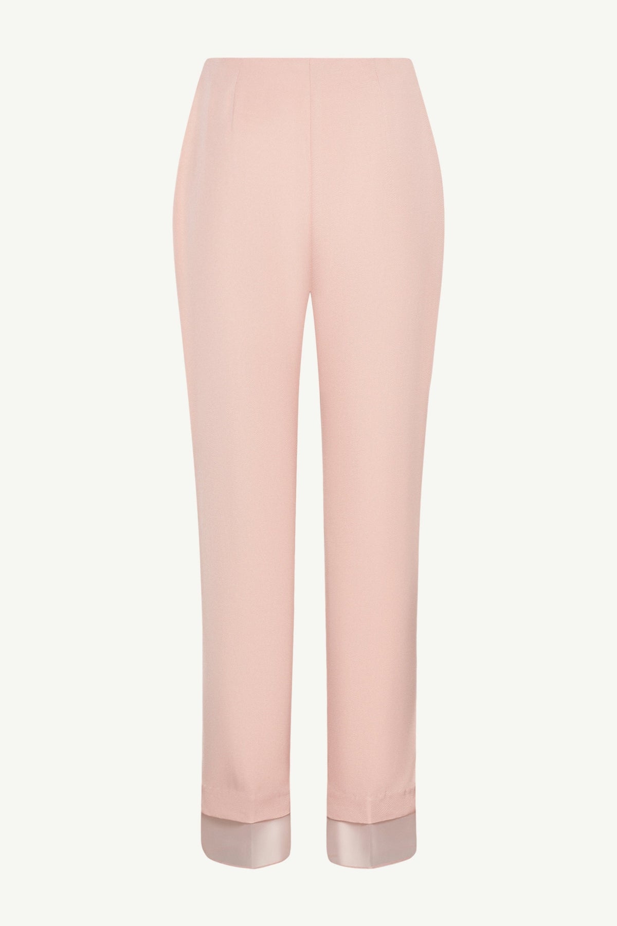 Rayan Organza Trim Trousers - Sepia Rose Clothing epschoolboard 