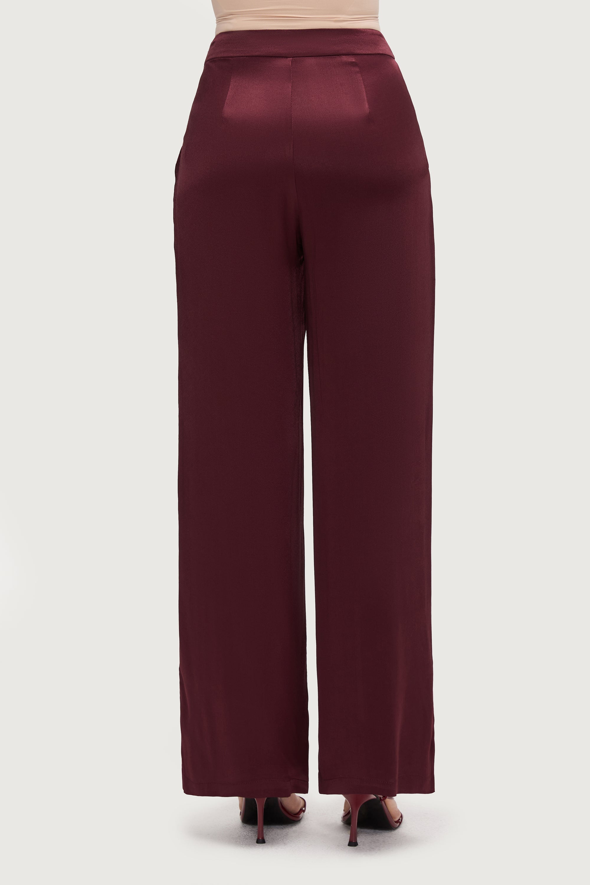 Razan Silk Wide Leg Pants - Karaz Bottoms Veiled Collection