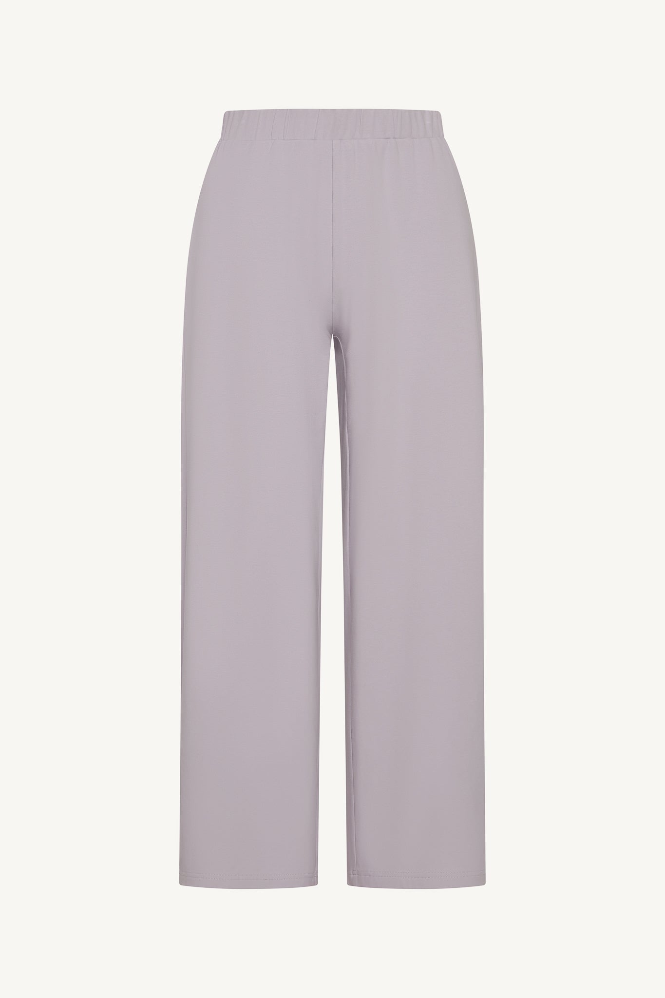 Ribbed Top & Pants Matching Set - Lilac Abayas Veiled