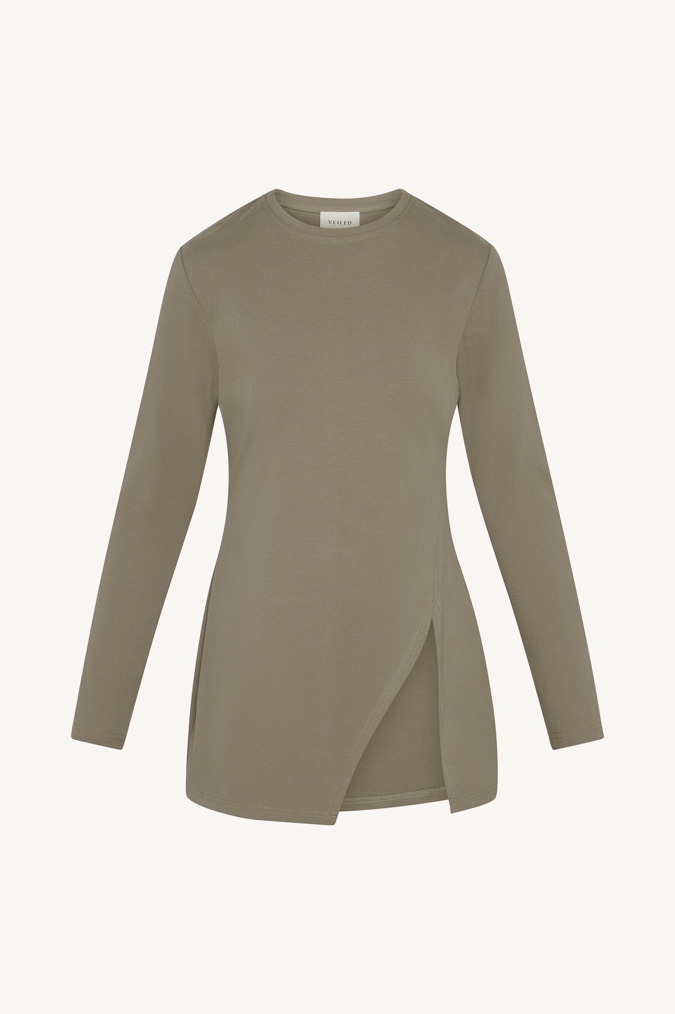 Ribbed Top & Pants Matching Set - Pebble Abayas Veiled