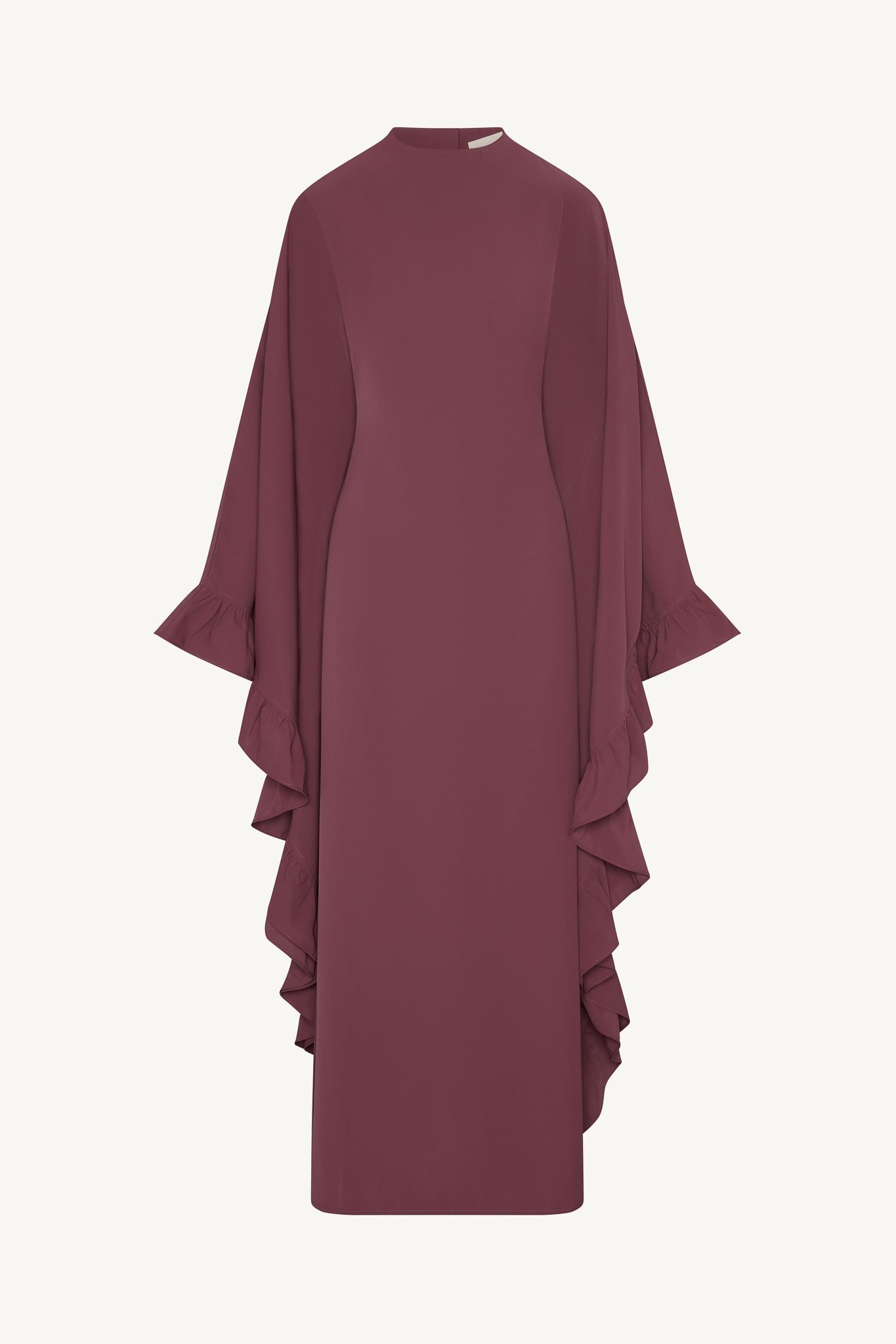 Ruffle Butterfly Abaya Dress - Rose Abayas Veiled
