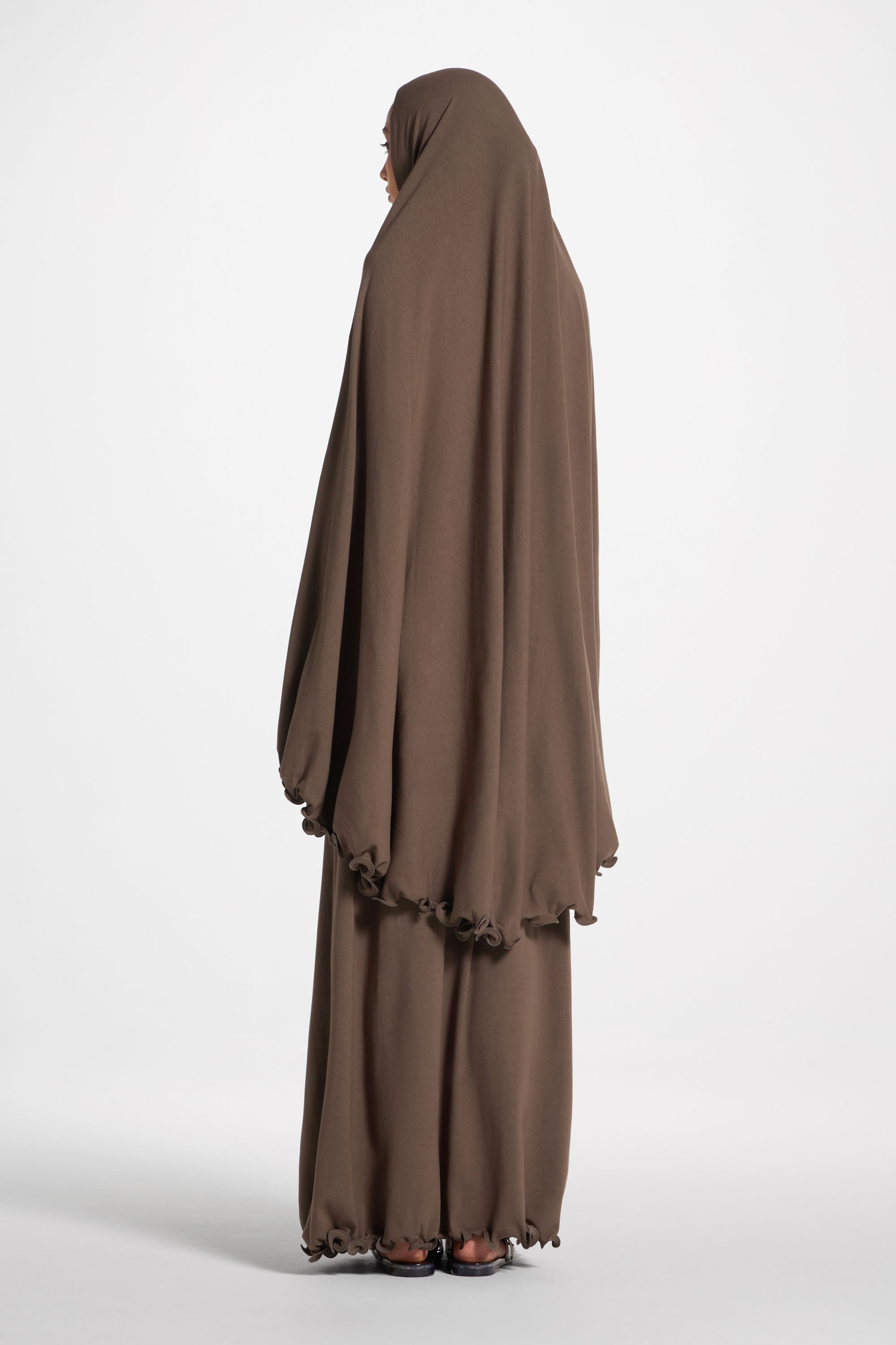Ruffle Jersey Prayer Set - Boulder Sets Veiled