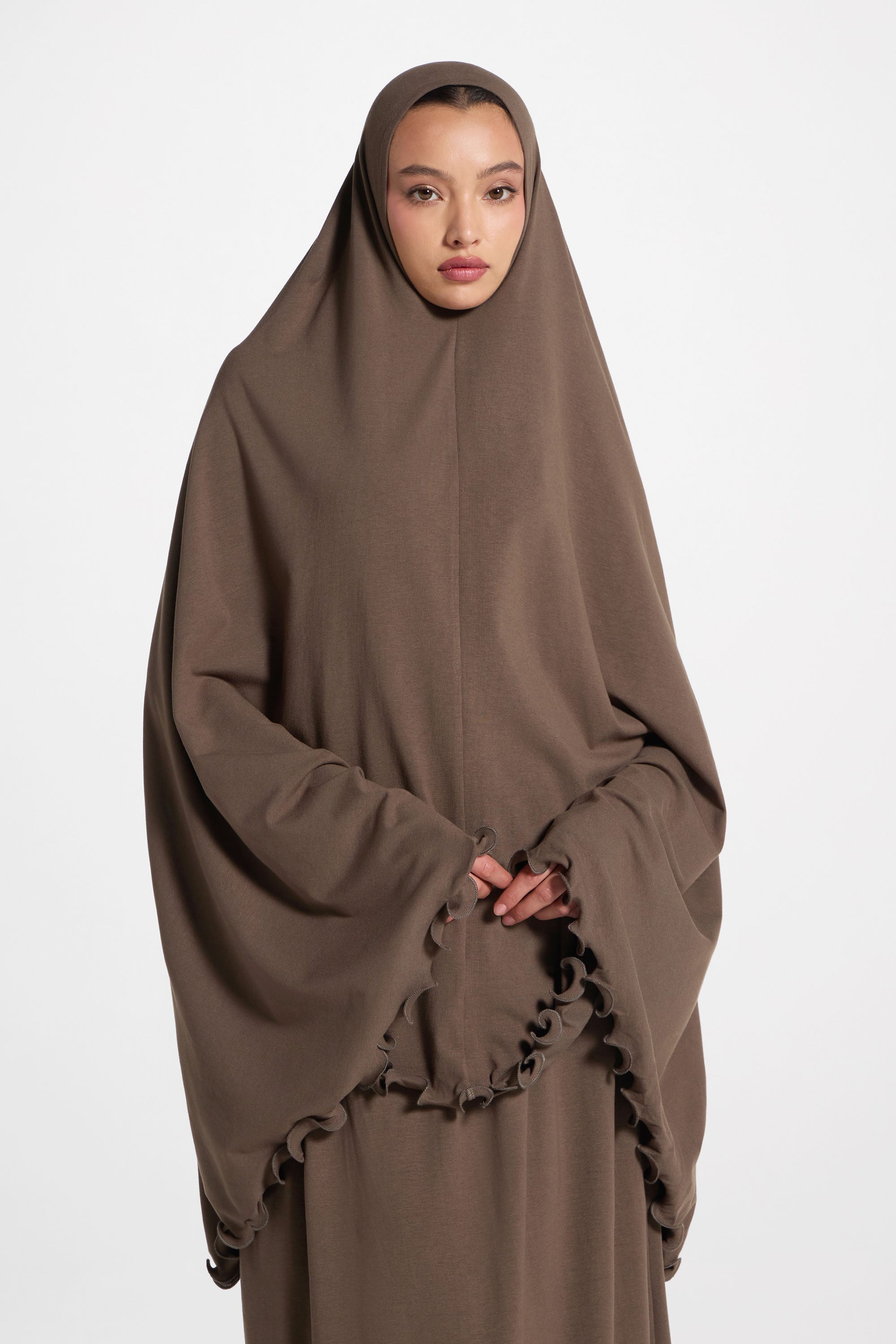 Ruffle Jersey Prayer Set - Boulder Sets Veiled