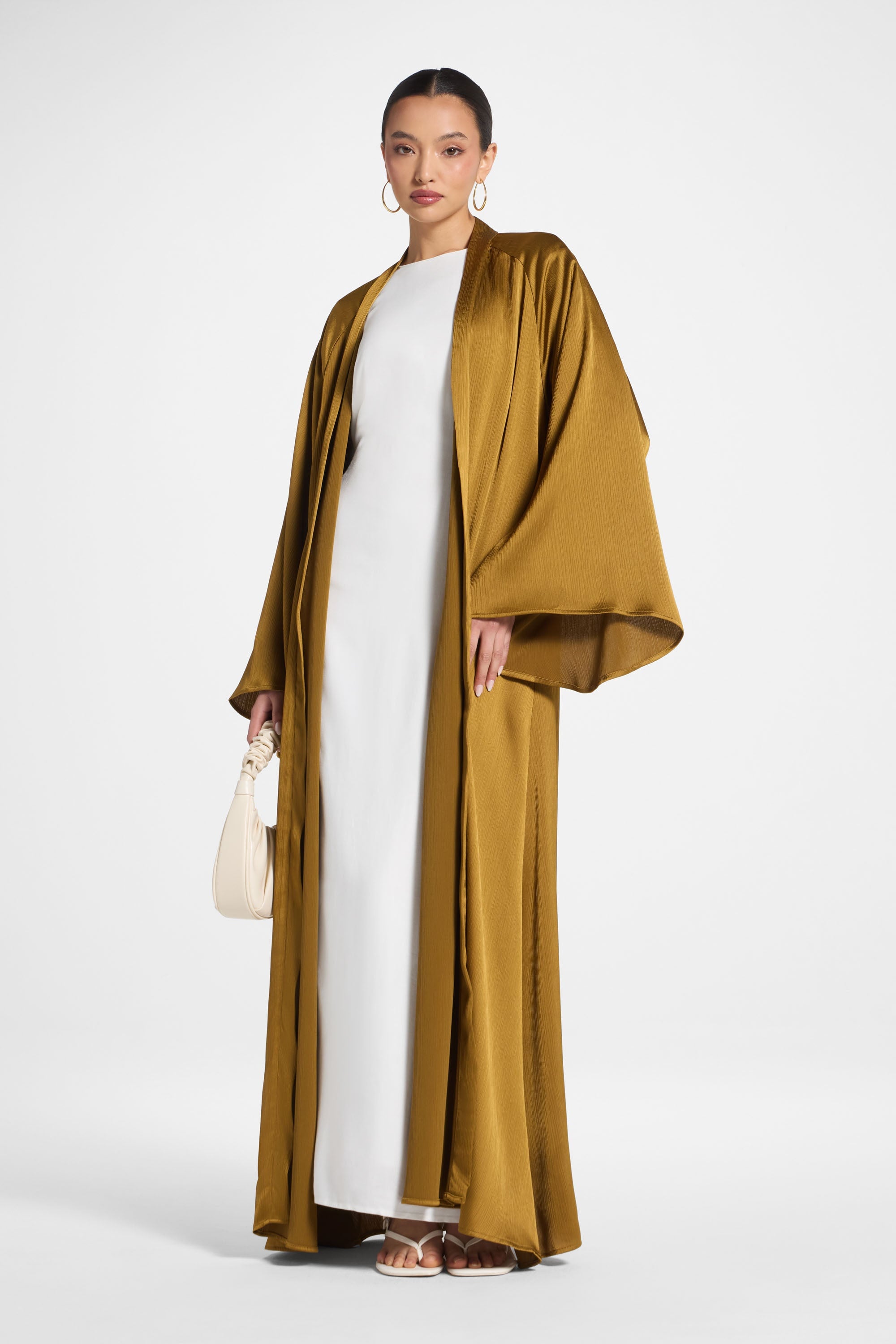 Sabeen Open Abaya - Zeit Abayas Veiled
