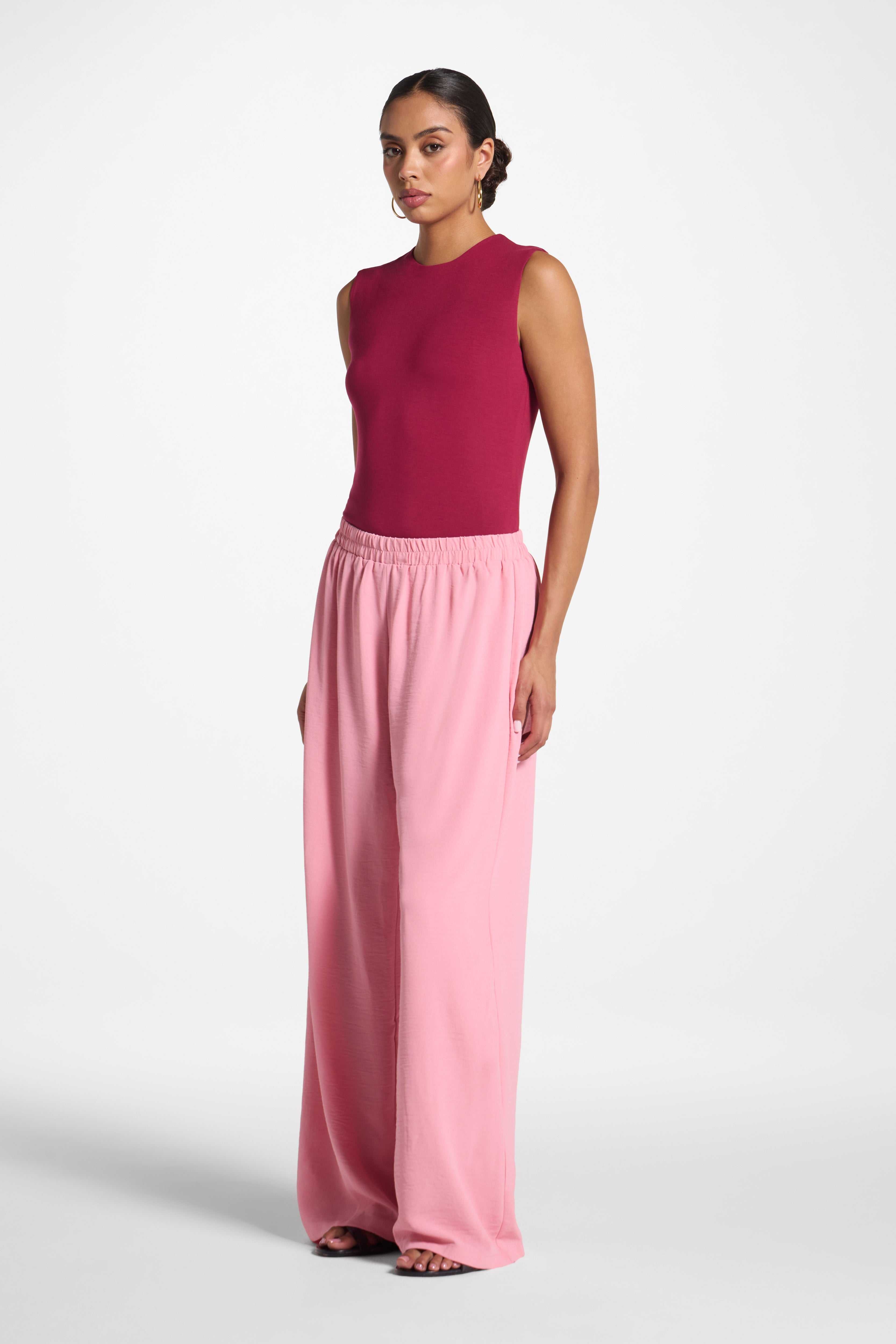 Safina Resort Pant - Just Pink Veiled