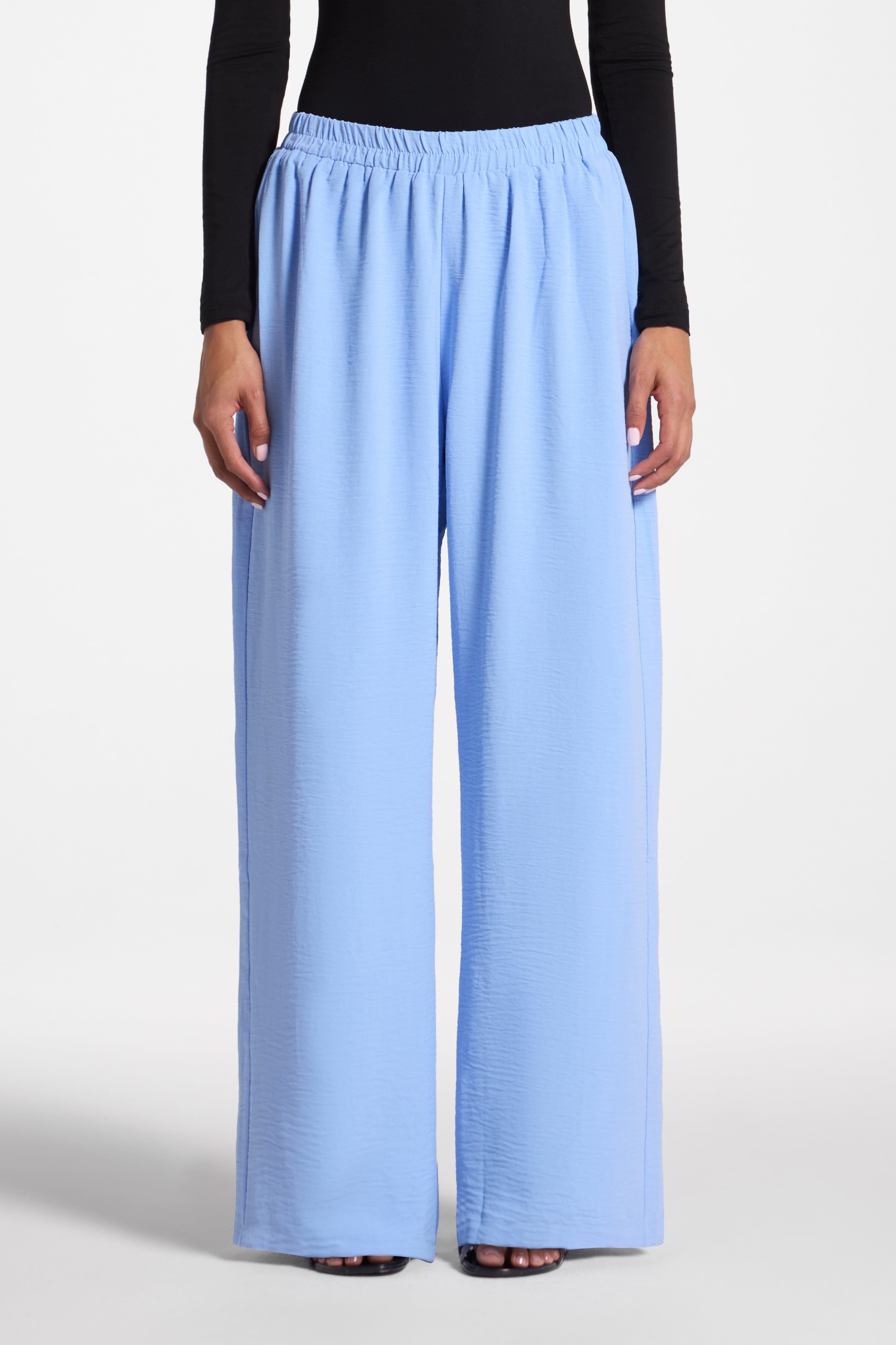 Safina Resort Pant - Riviera Blue Veiled