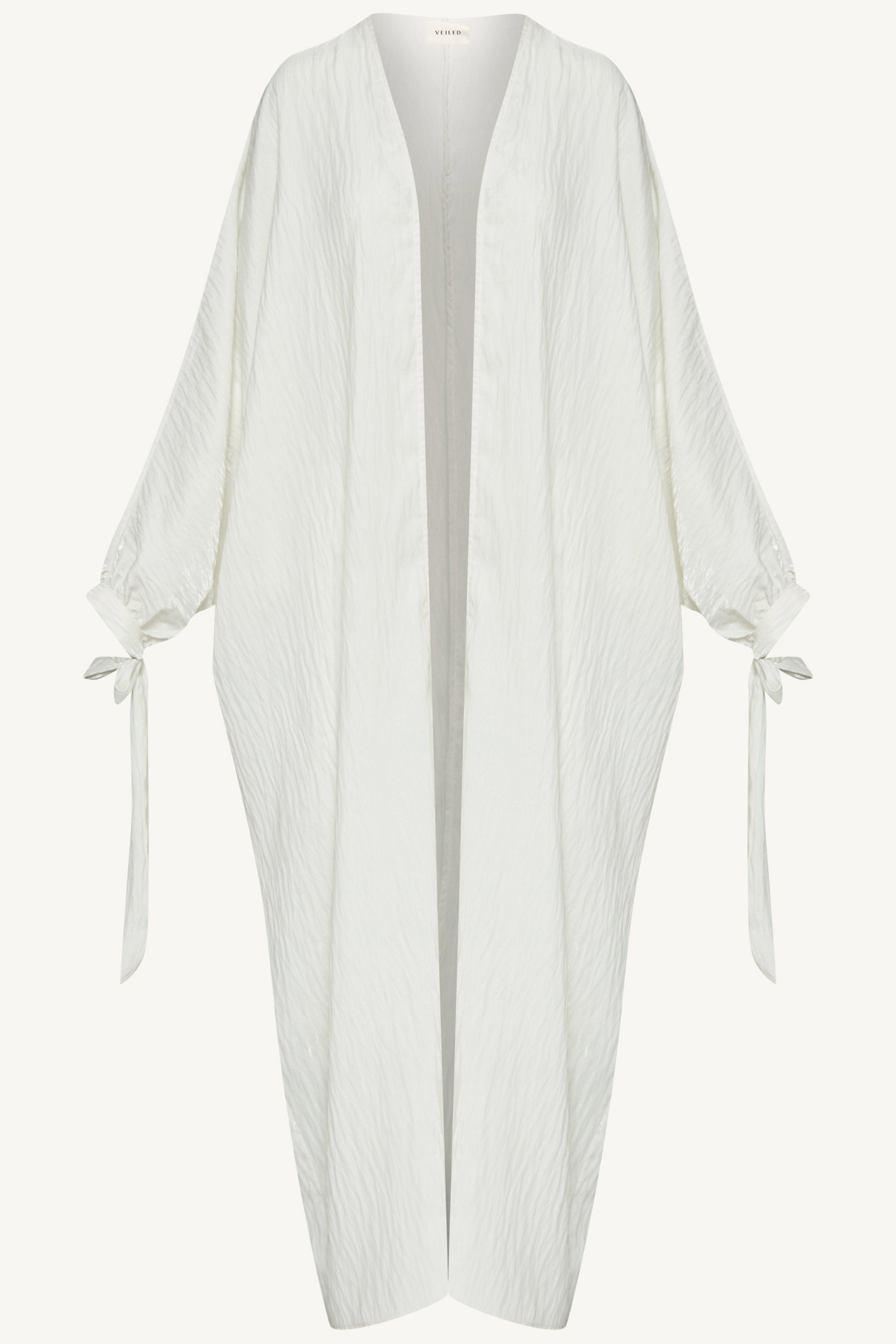 Safiyah Open Abaya - Moonbeam Abayas Veiled