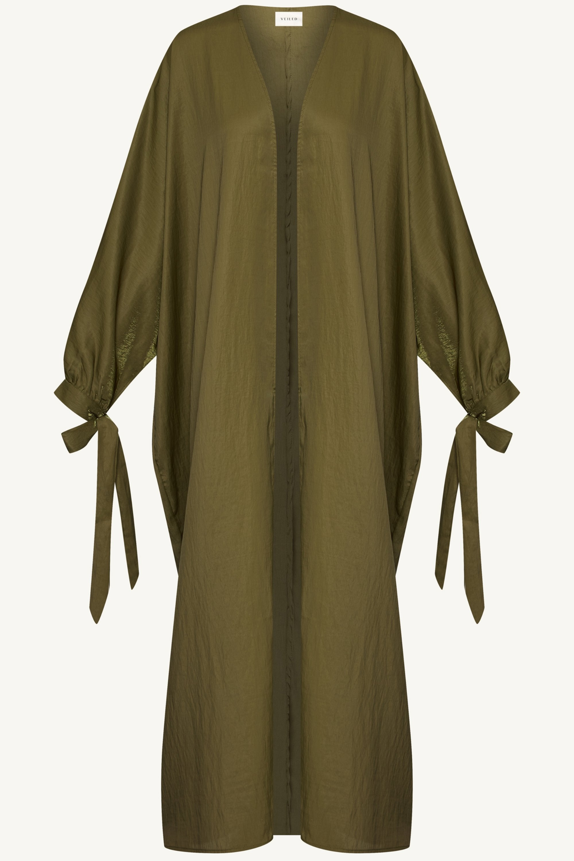 Safiyah Open Abaya - Zaytoon Abayas Veiled