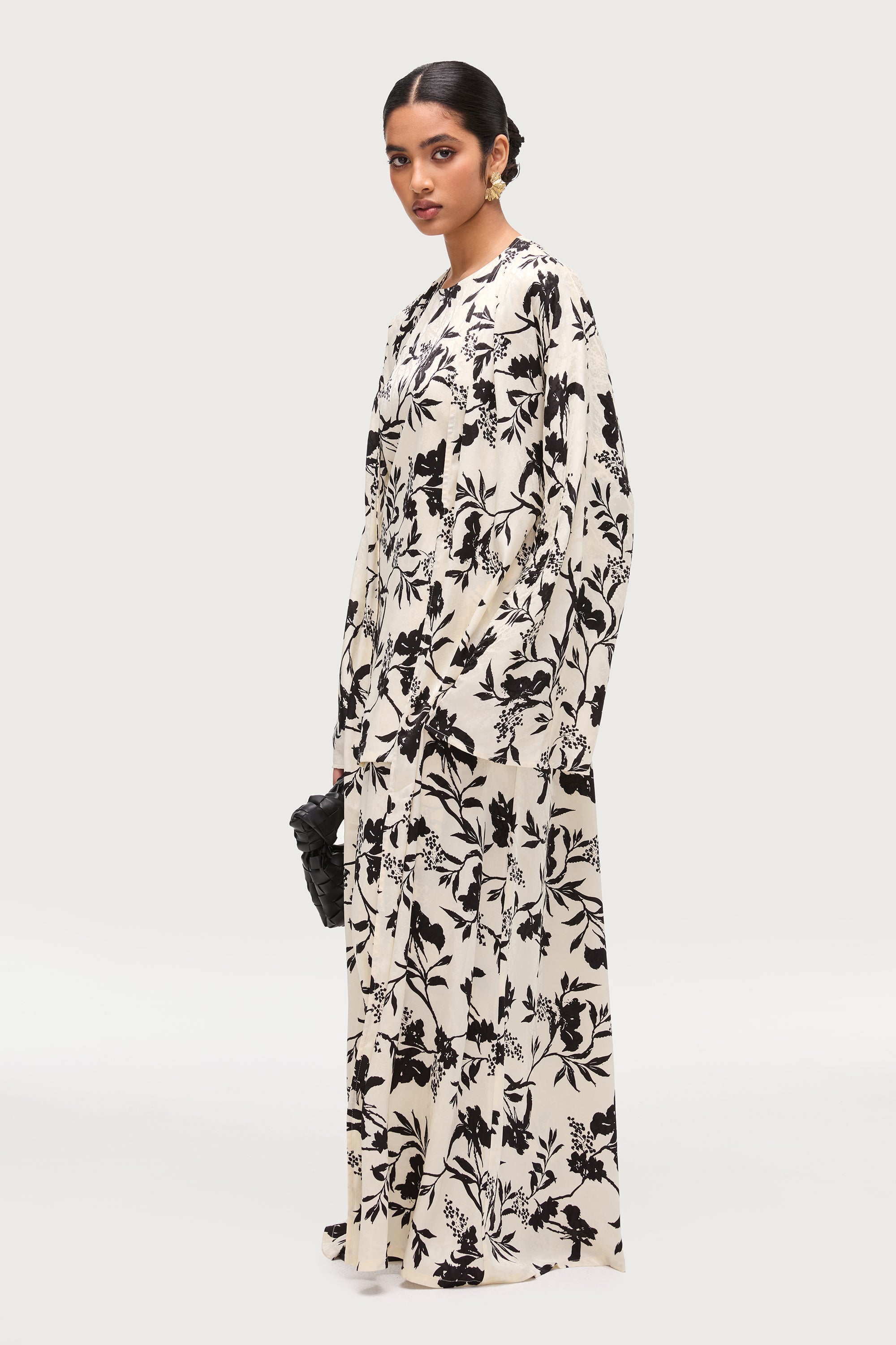 Sana Maxi Cardigan - Floral Print Dresses Veiled